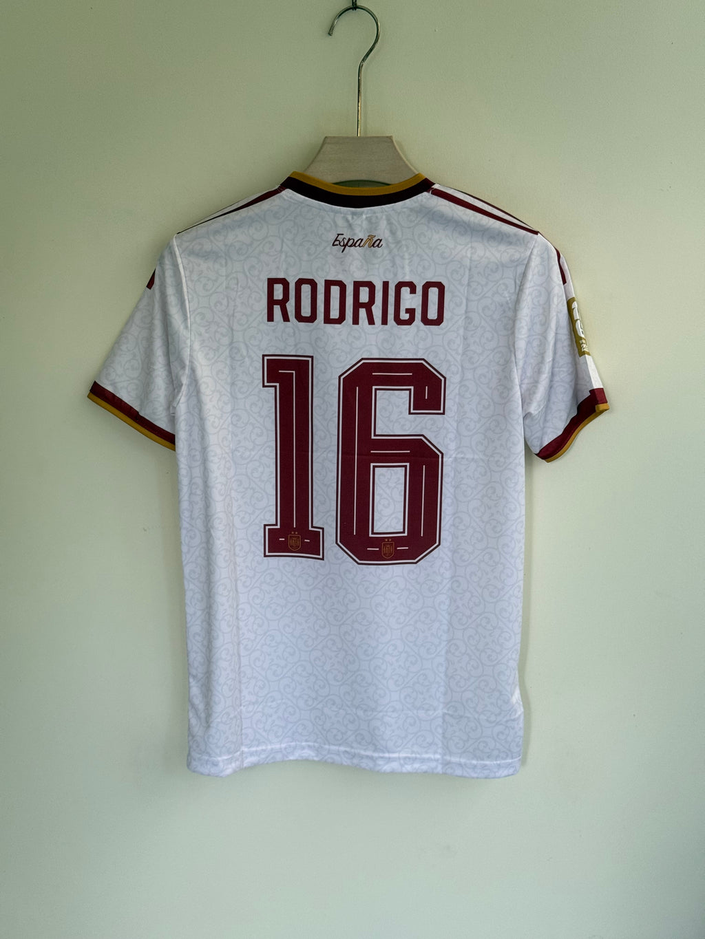 RODRIGO SPAIN 2026 AWAY KIT 2 STAR EMBROIDERY
