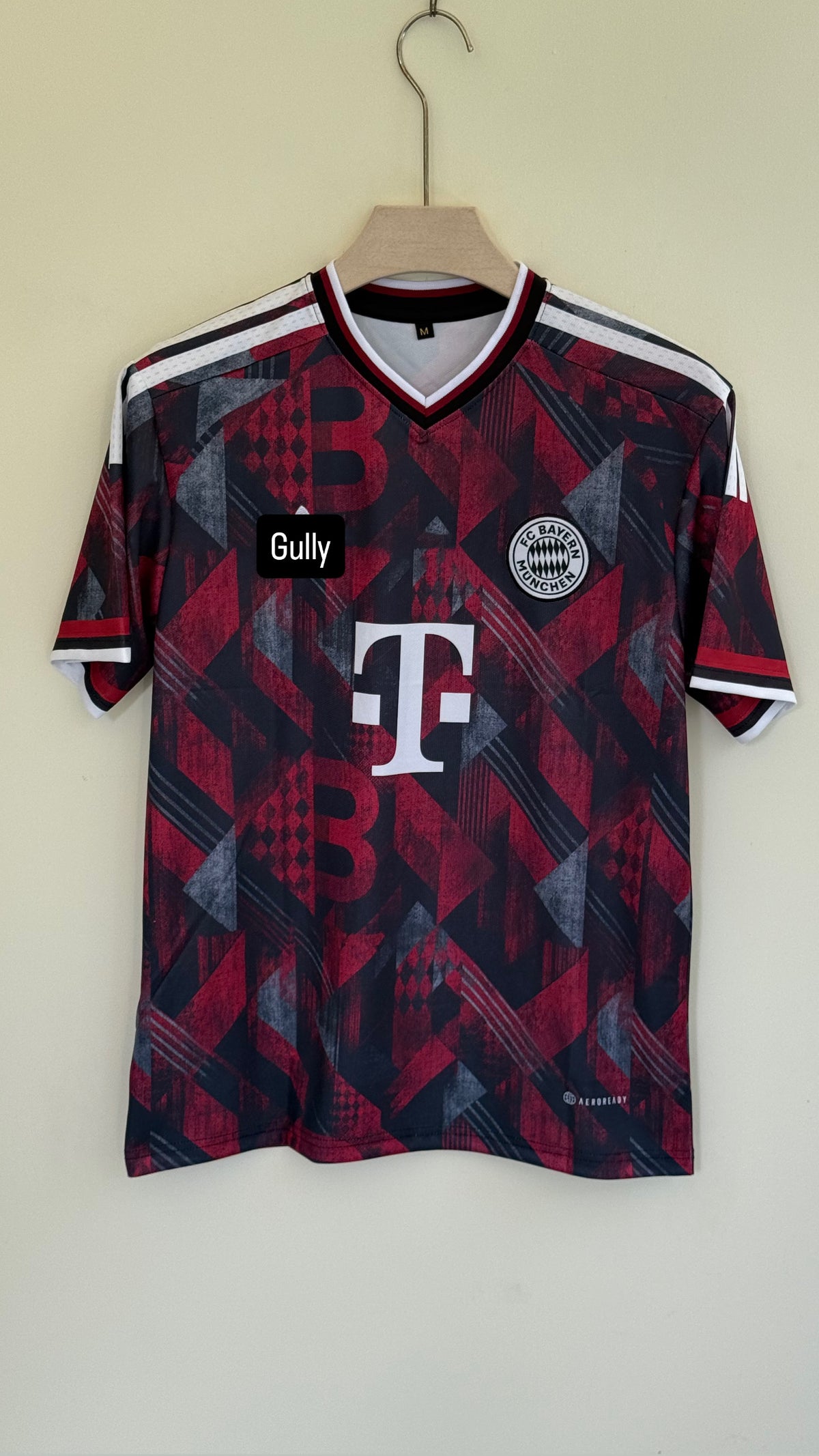 MUSIALA BAYERN  26/27 AWAY KIT EMBROIDERY