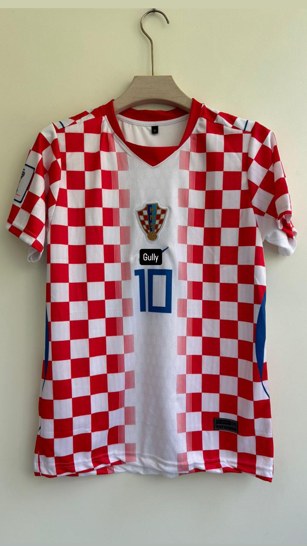 MODRIC CROATIA 2026 WORLD CUP HOME KIT EMBROIDERY