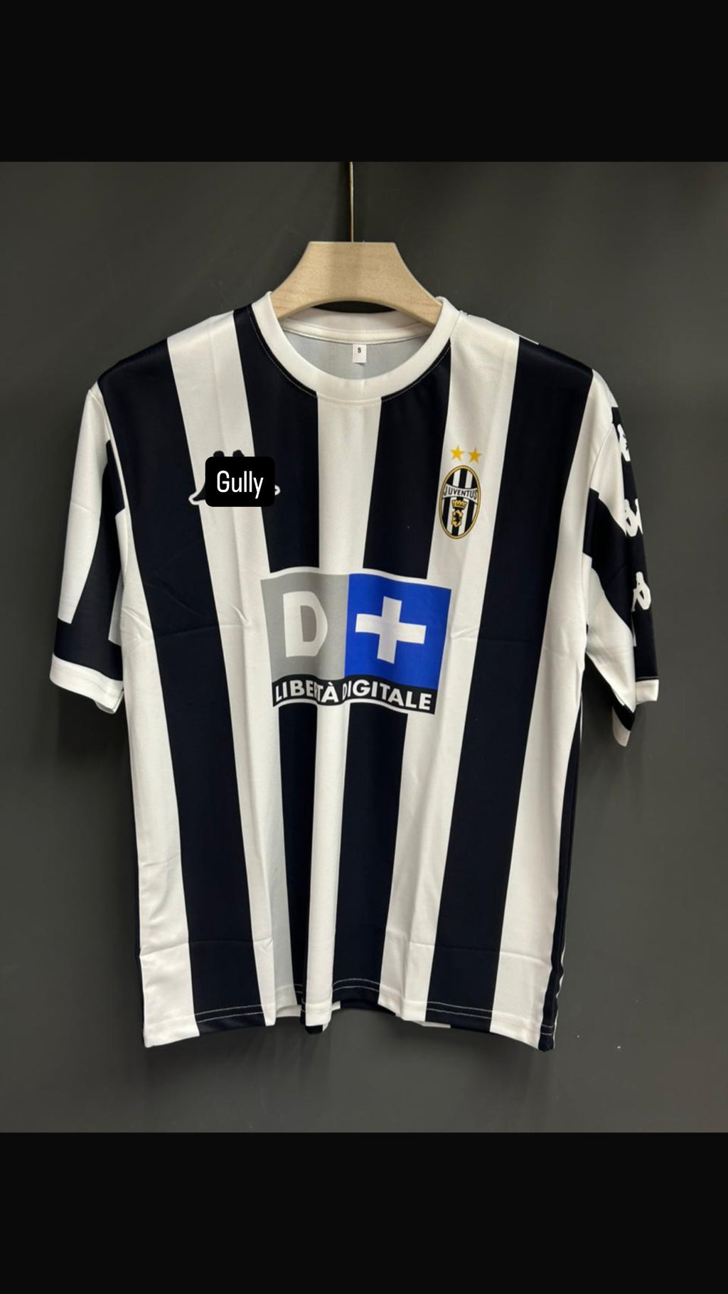 ZIDANE JUVENTUS HOME KIT FIVE SLEEV