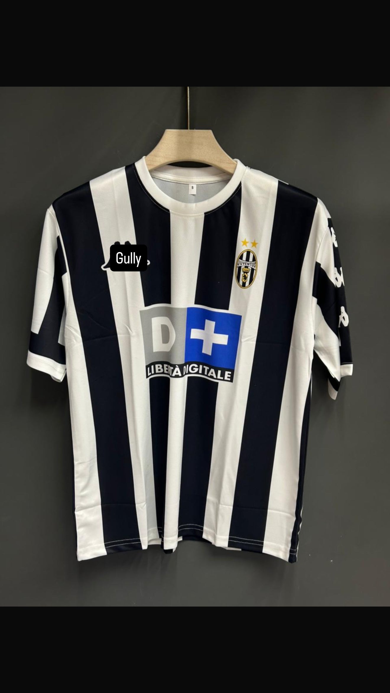 ZIDANE JUVENTUS HOME KIT FIVE SLEEV