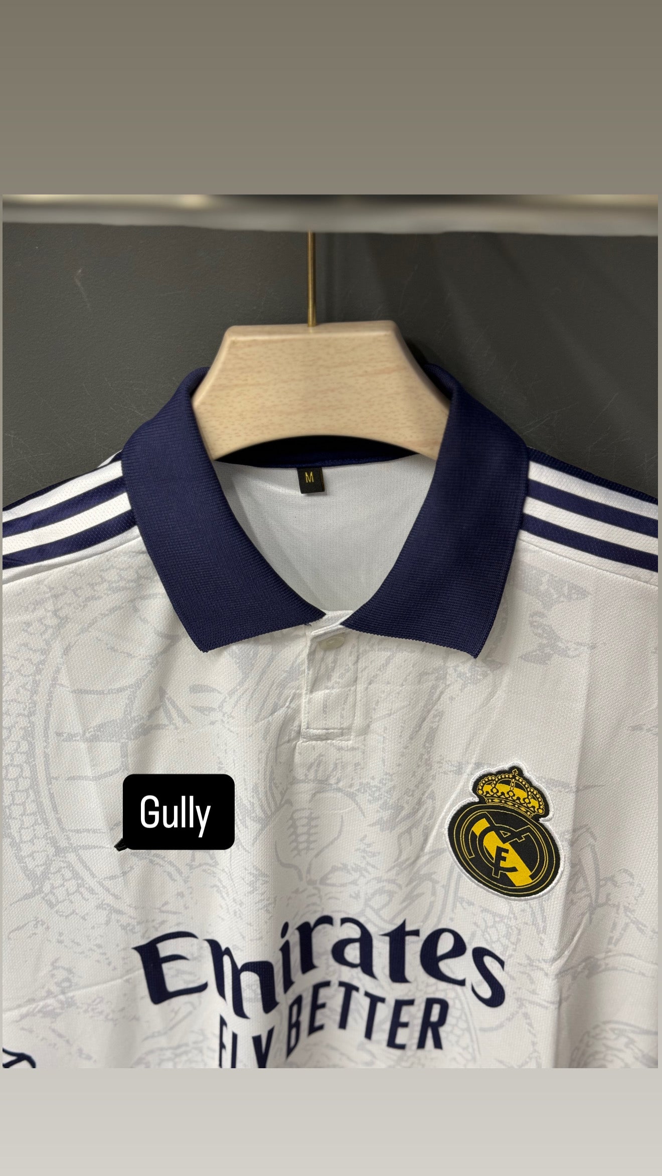 REAL MADRID 22/23 DRAGON WHITE POLO EMBROIDERY