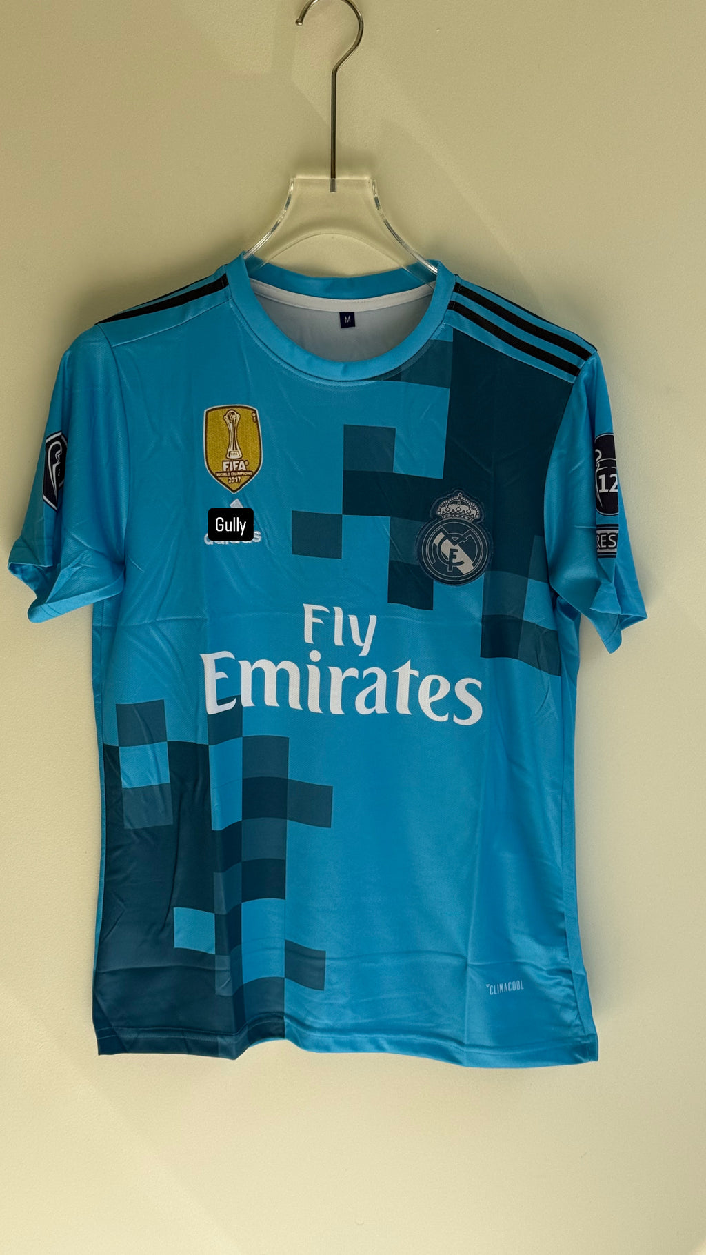RONALDO REAL MADRID 2016/2017 THIRD KIT EMBROIDERY