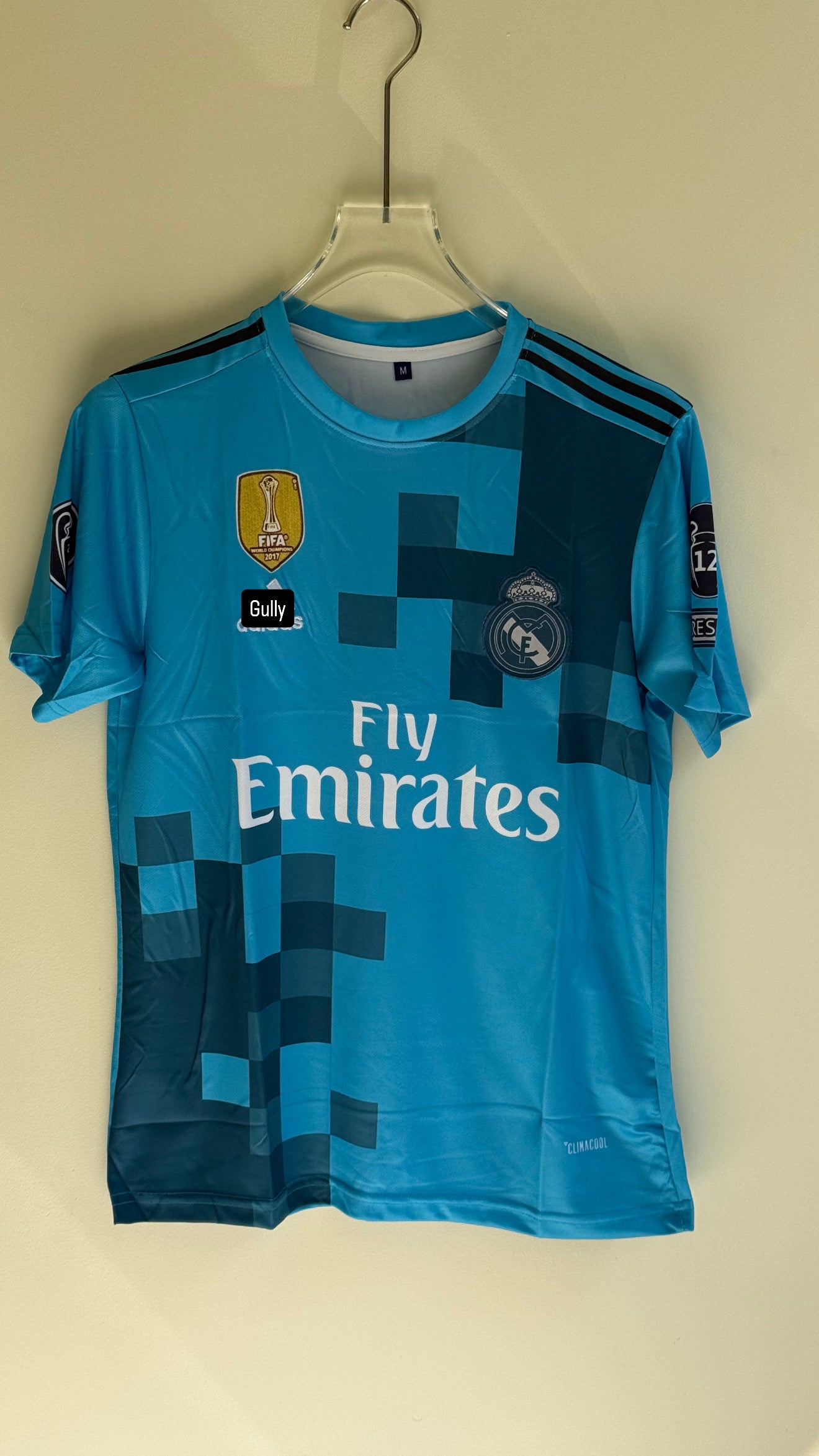 RONALDO REAL MADRID 2016/2017 THIRD KIT EMBROIDERY