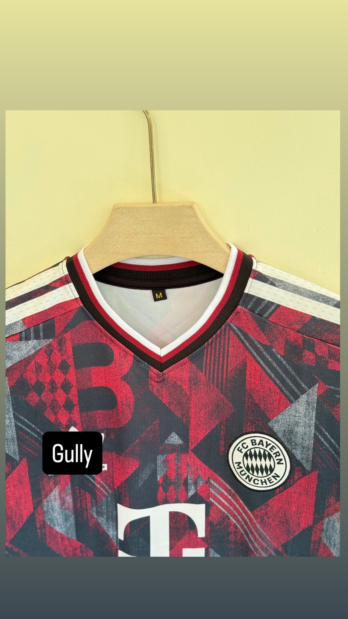 MUSIALA BAYERN  26/27 AWAY KIT EMBROIDERY