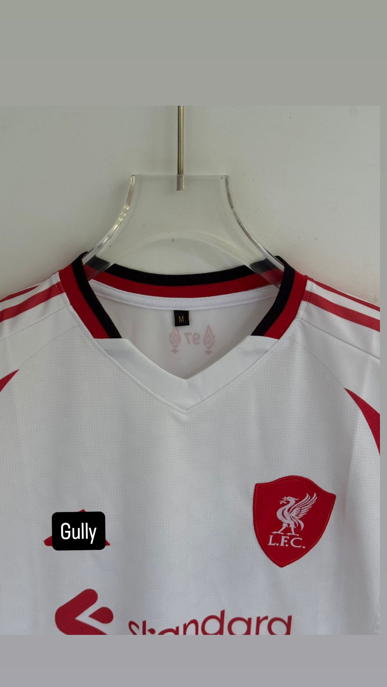 M.SALAH LIVERPOOL 25/26 AWAY KIT EMBROIDERY