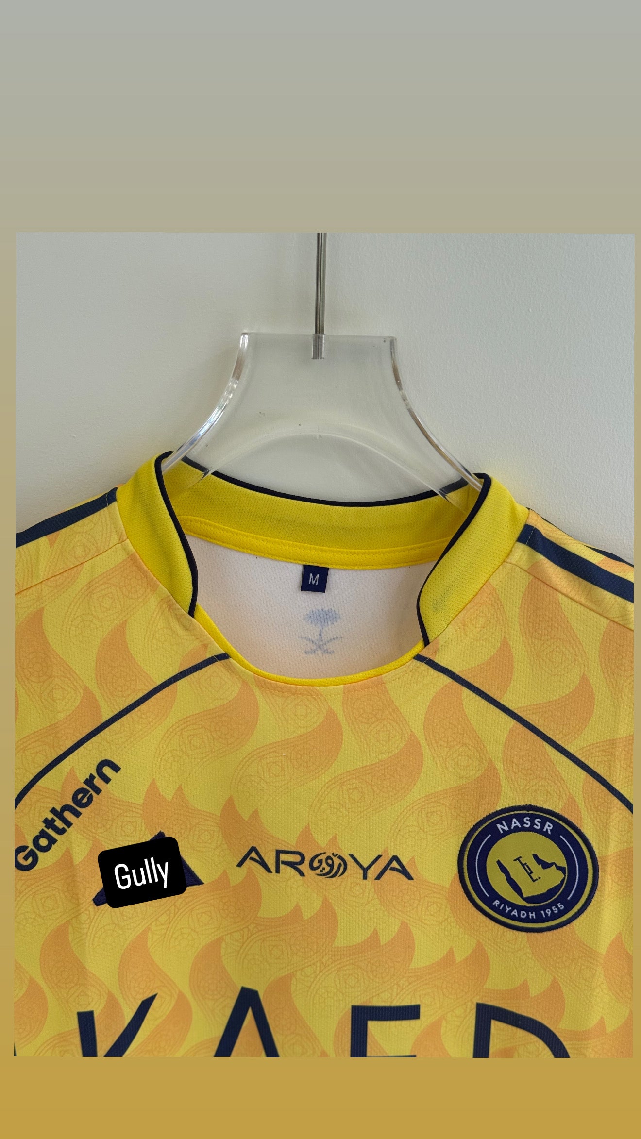 RONALDO AL NASAR 25/26 HOME KIT EMBROIDERY