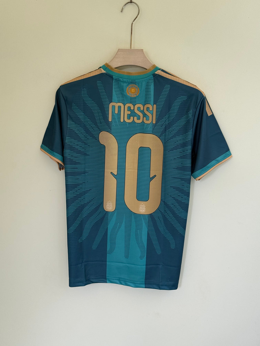 MESSI ARGENTINA GREEN FAREWELL KIT EMBROIDERY