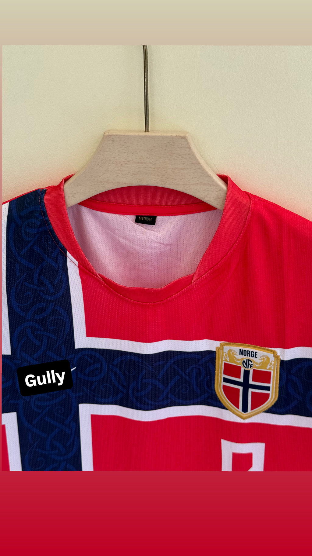 HALAND NORWAY WORLD CUP 2026 HOME KIT EMBROIDERY