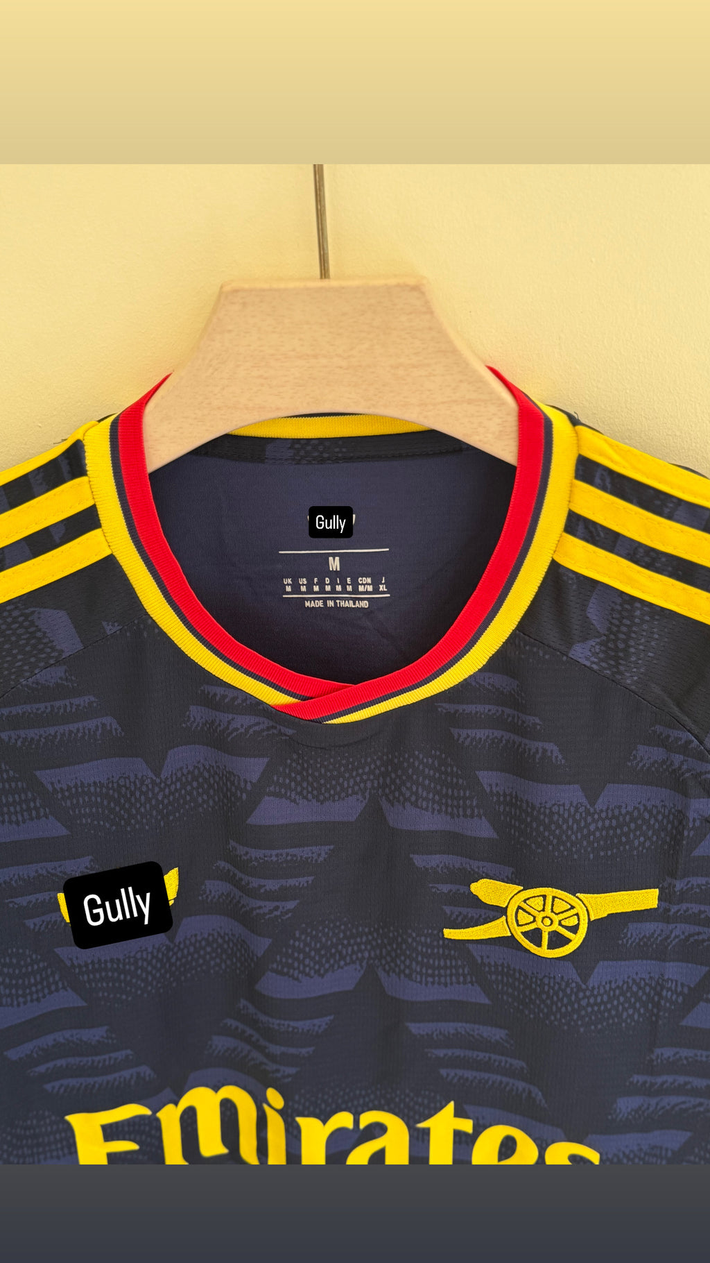 ARSENAL AWAY KIT 26/27  MASTER QUALITY EMBROIDERY