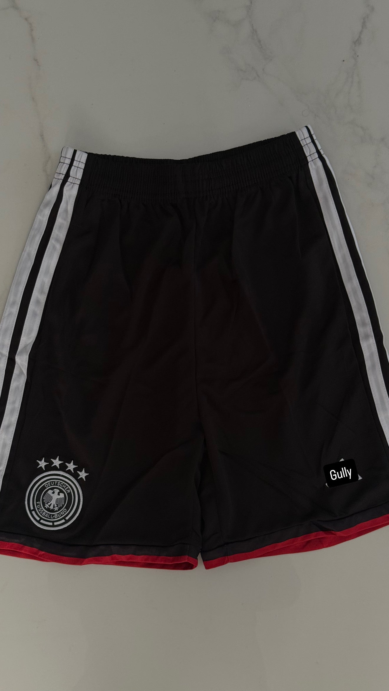 GERMANY HOME KIT SHORTS EMBROIDERY
