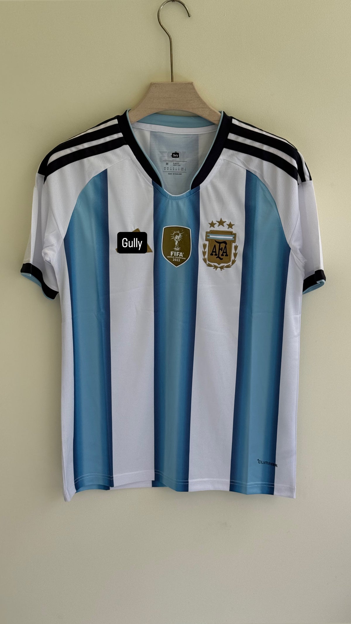 ARGENTINA WORLD CUP HOME KIT MASTER QUALITY EMBROIDERY - Small