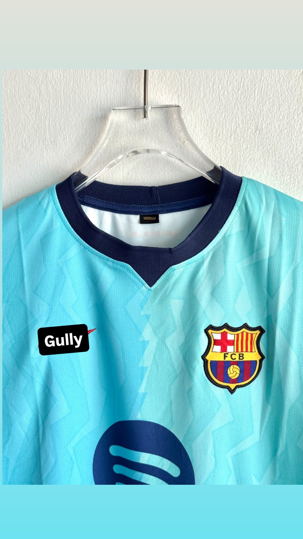 PEDRI BARCELONA THIRD KIT 26/27 EMBROIDERY