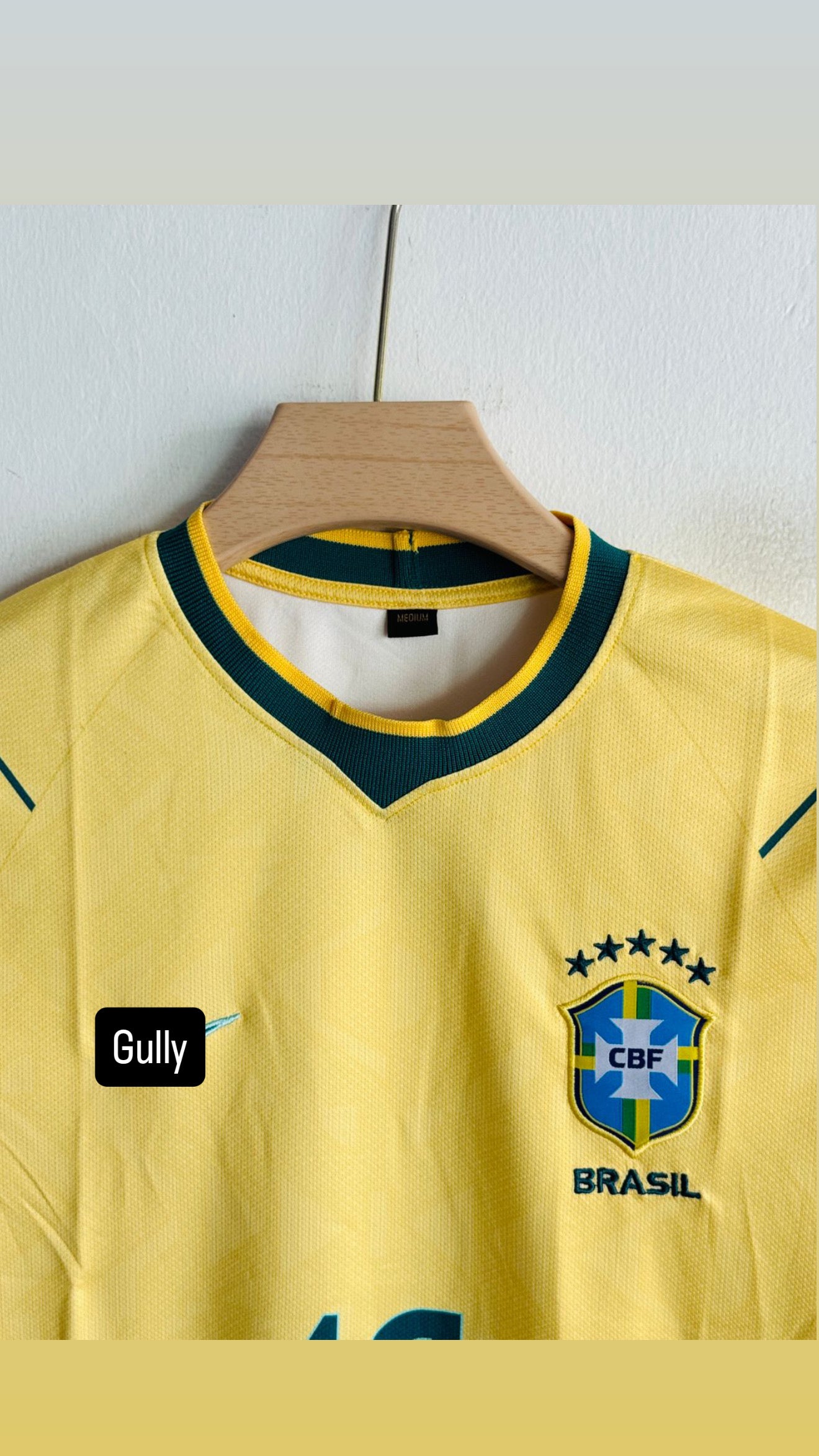 NEYMAR BRAZIL HOME 2026 WORLD CUP KIT EMBROIDERY