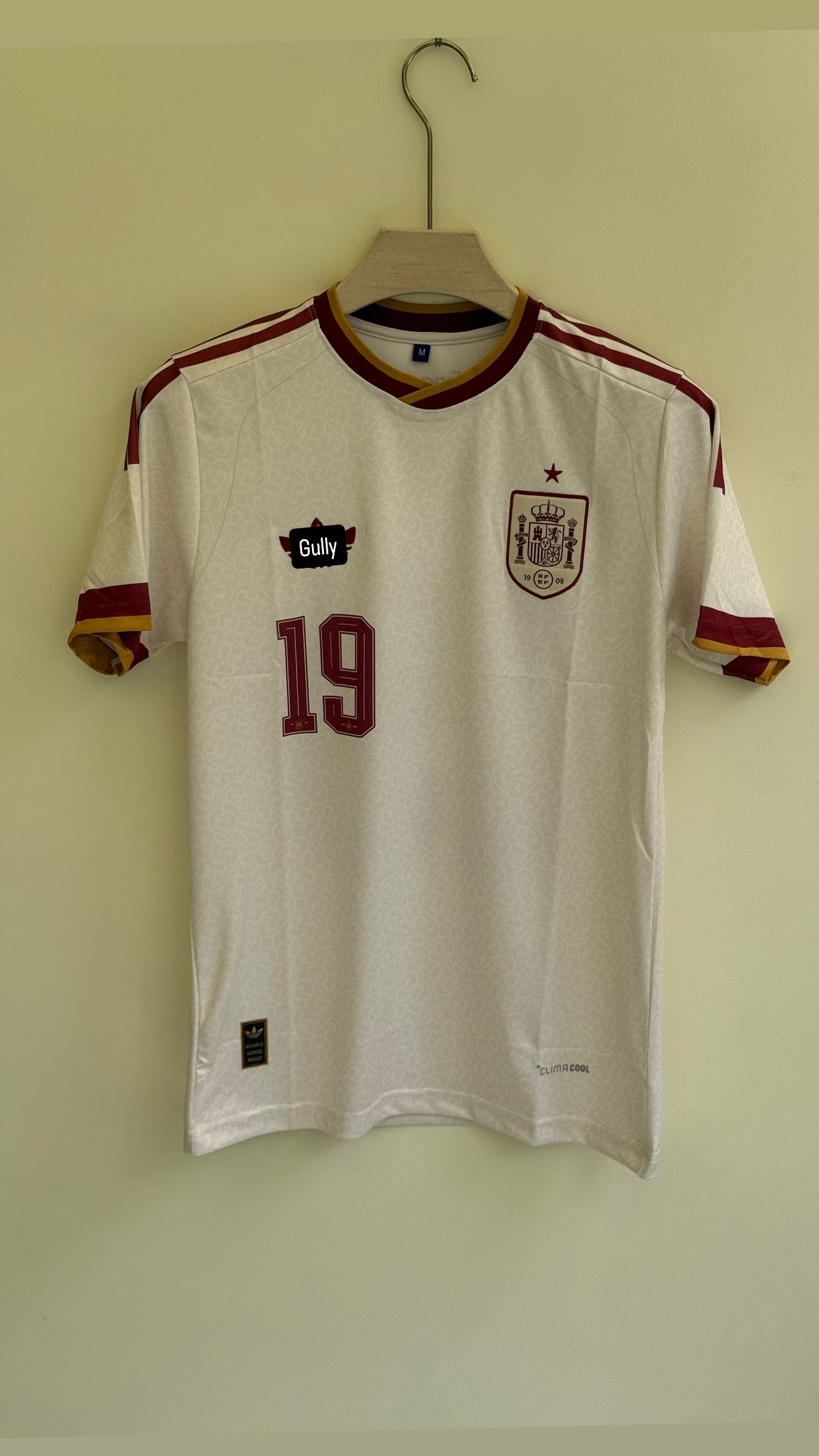 YAMAL SPAIN WORLD CUP 2026 AWAY KIT EMBROIDERY