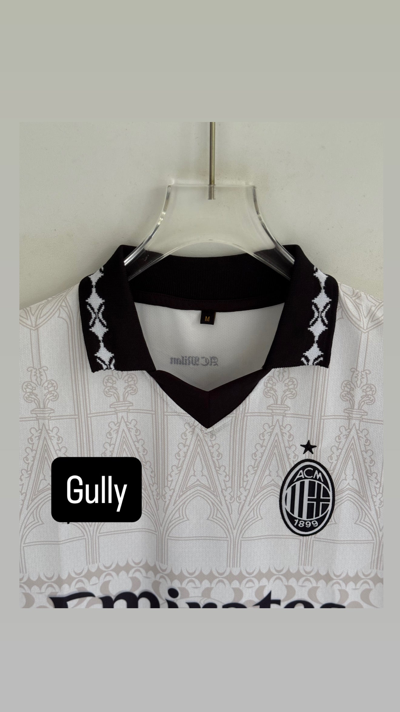 MALDINI AC MILAN X PLESSUR  SPECIAL EDITION POLO EMBROIDERY