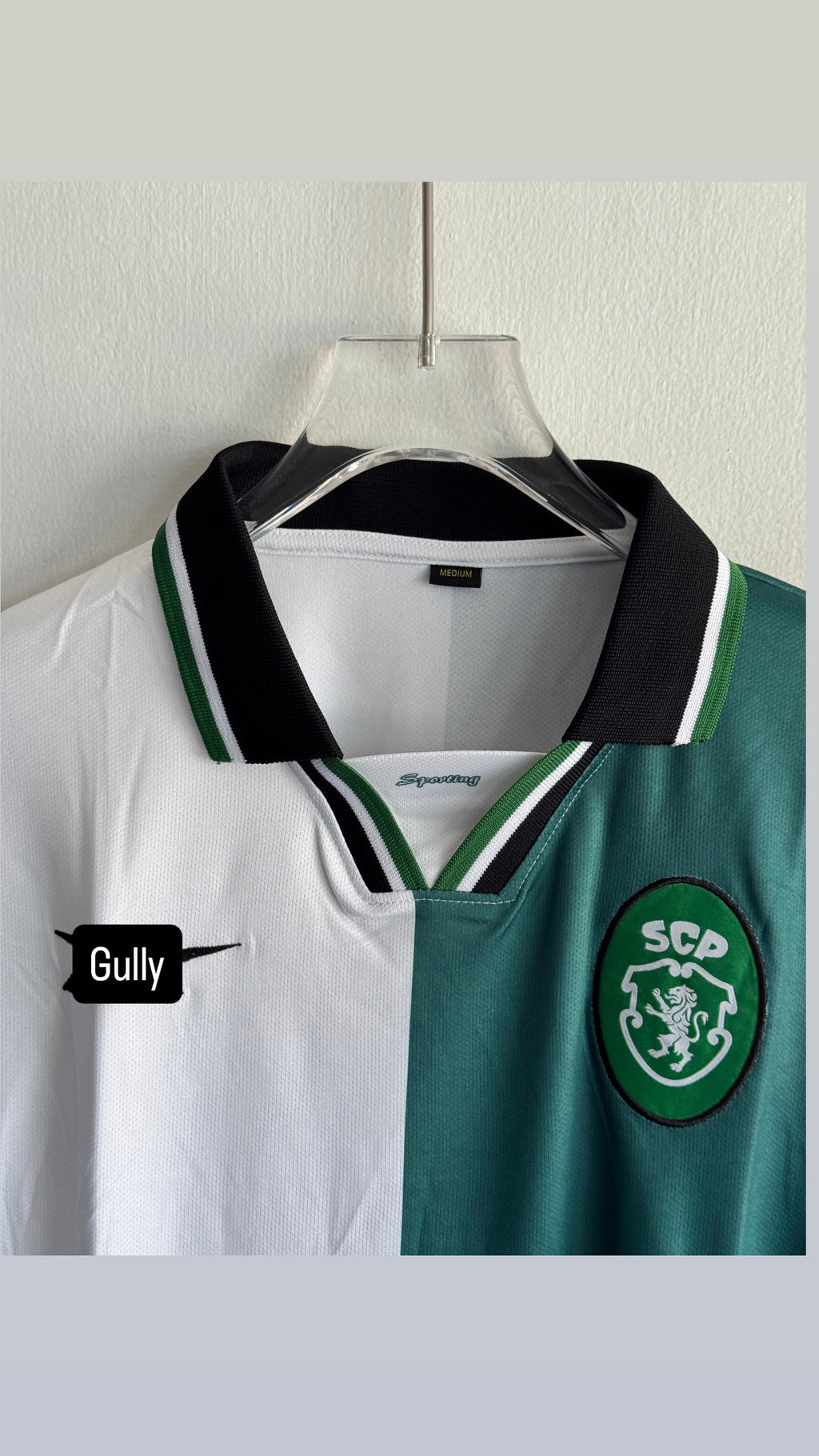 RONALDO SPORTING CP POLO FIVE SLEEV EMBROIDERY