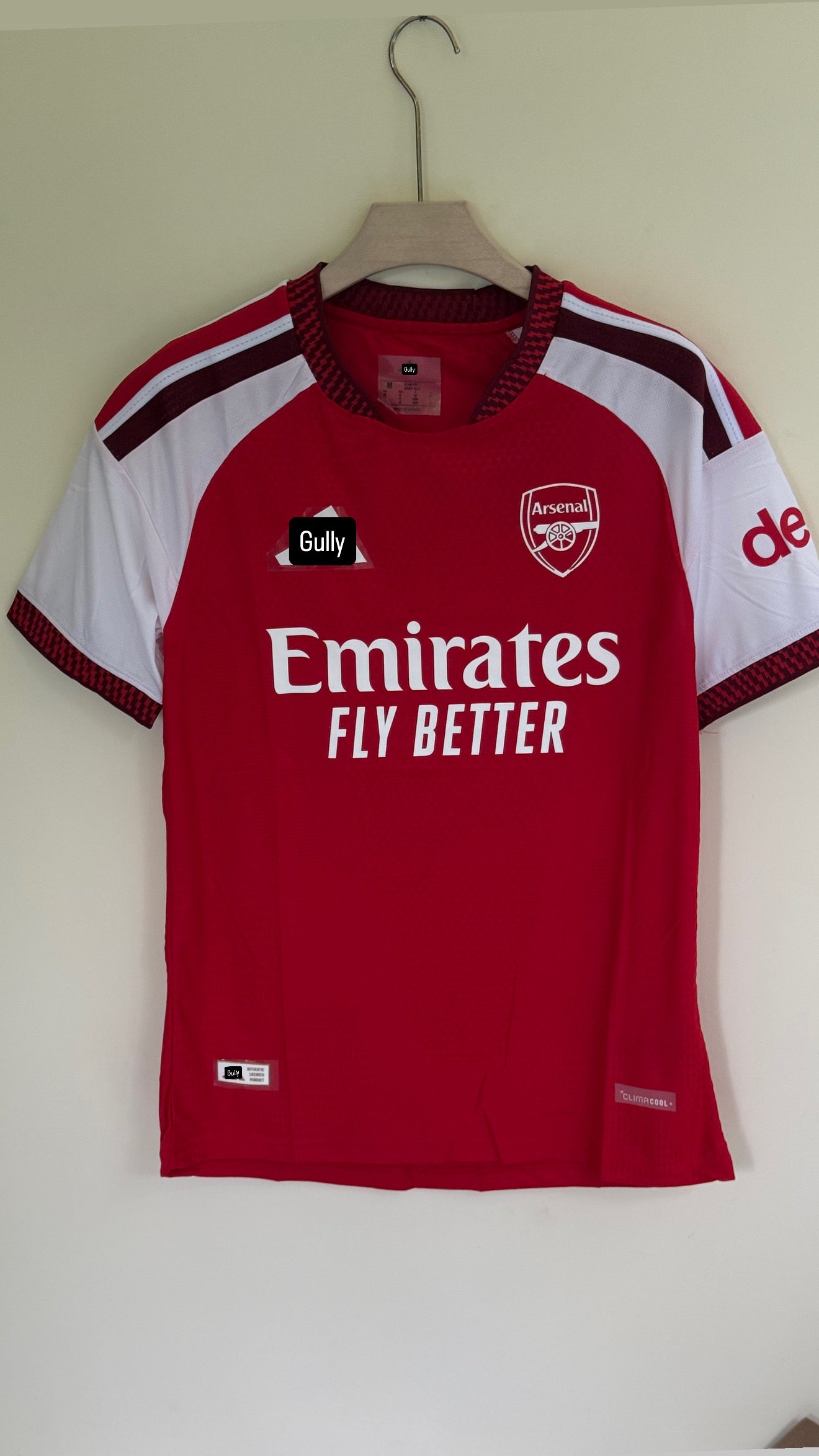 ARSENAL HOME KIT  26/27 PLAYER VERSION EMBROIDERY