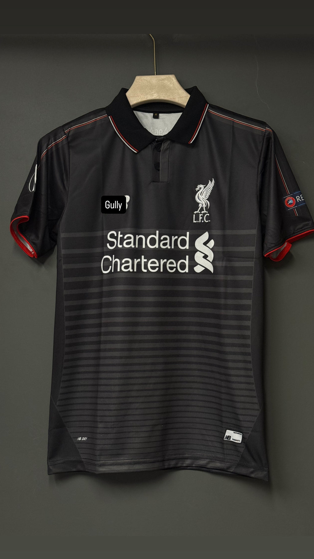COUTINHO LIVERPOOL THIRD KIT 2015/16 POLO EMBROIDERY