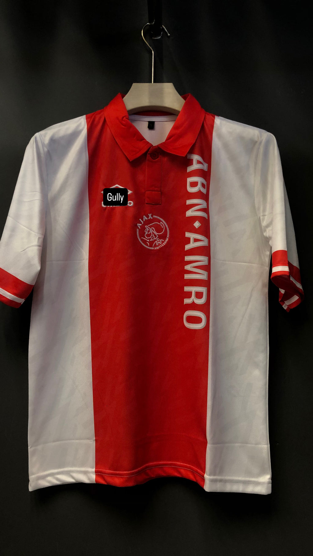 CRYUFF AJAX HOME KIT POLO FIVE SLEEEV EMBROIDERY