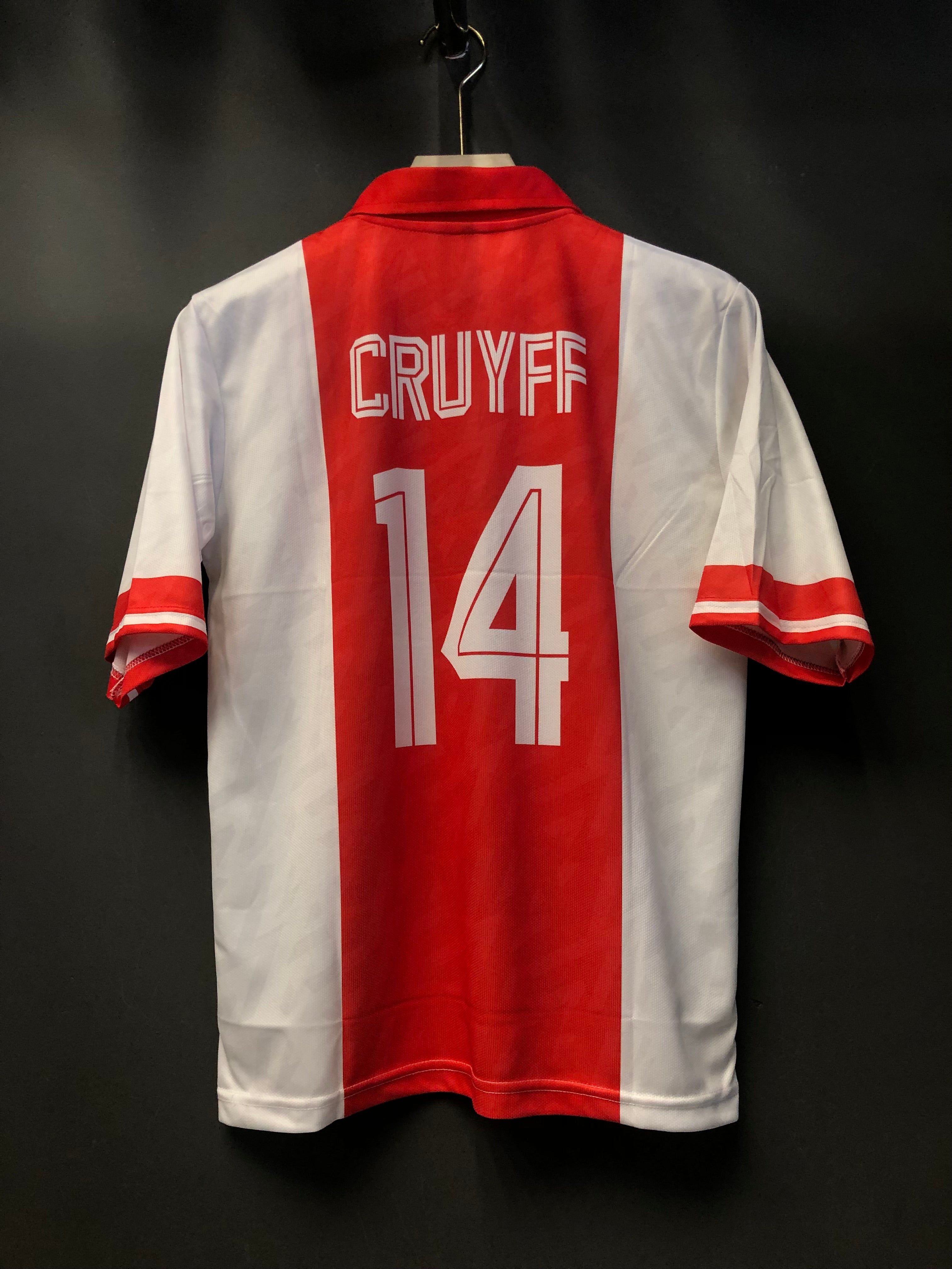 CRYUFF AJAX HOME KIT POLO FIVE SLEEEV EMBROIDERY