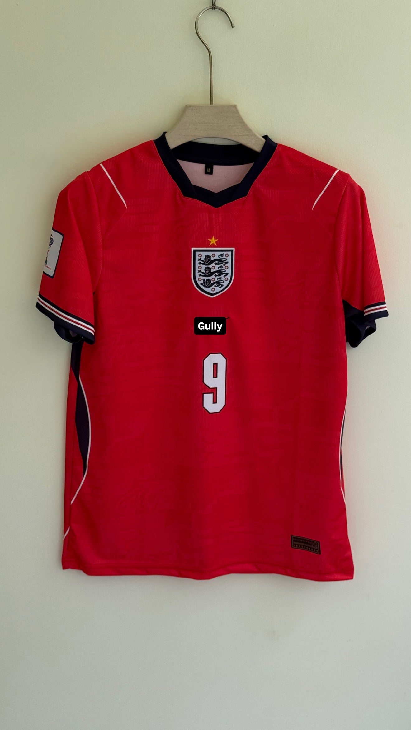 ENGLAND AWAY 2026 WORLD CUP KIT EMBROIDERY