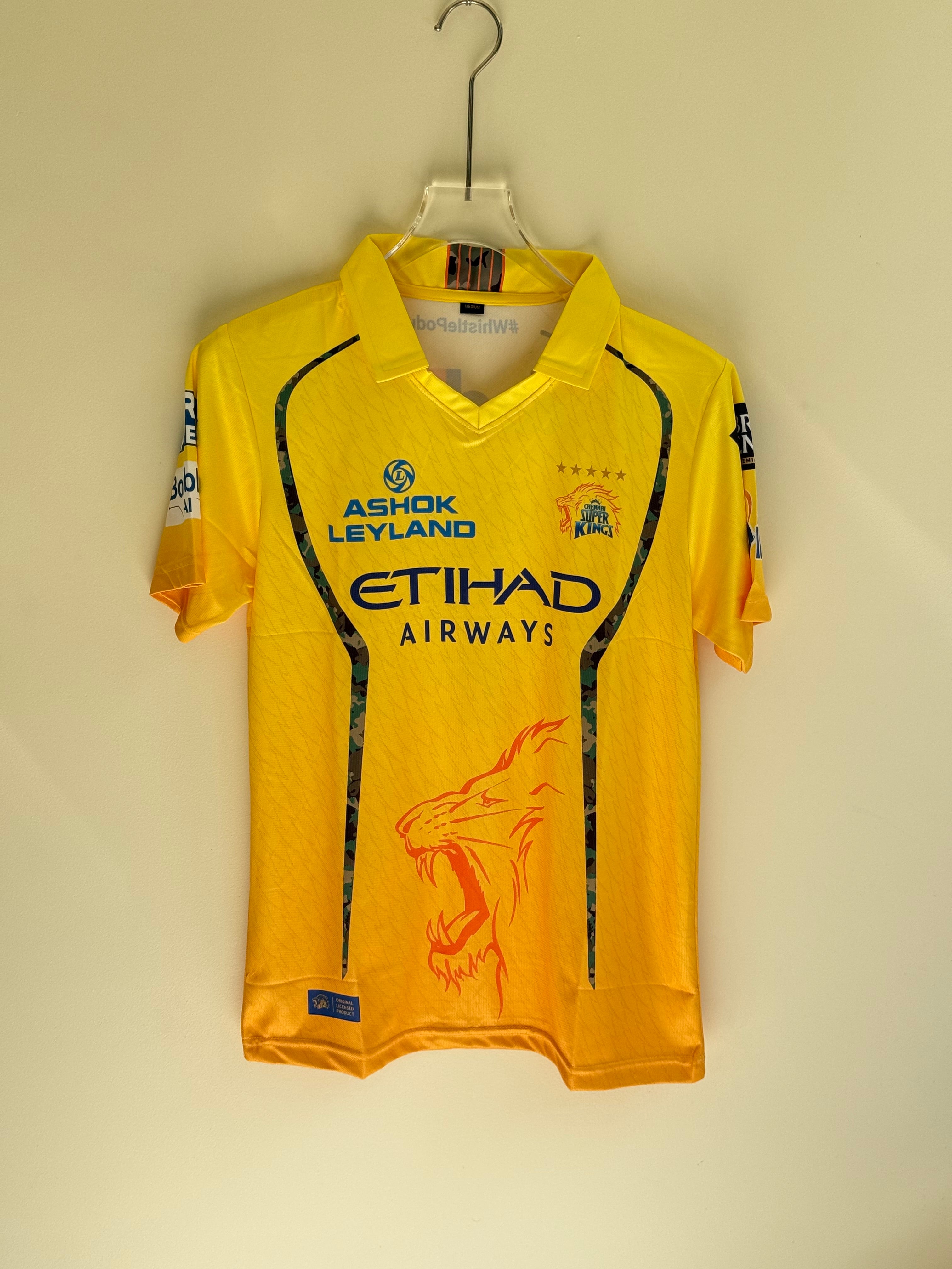 SANJU SAMSON CHENNAI SUPERKINGS 2026 HOME KIT POLO