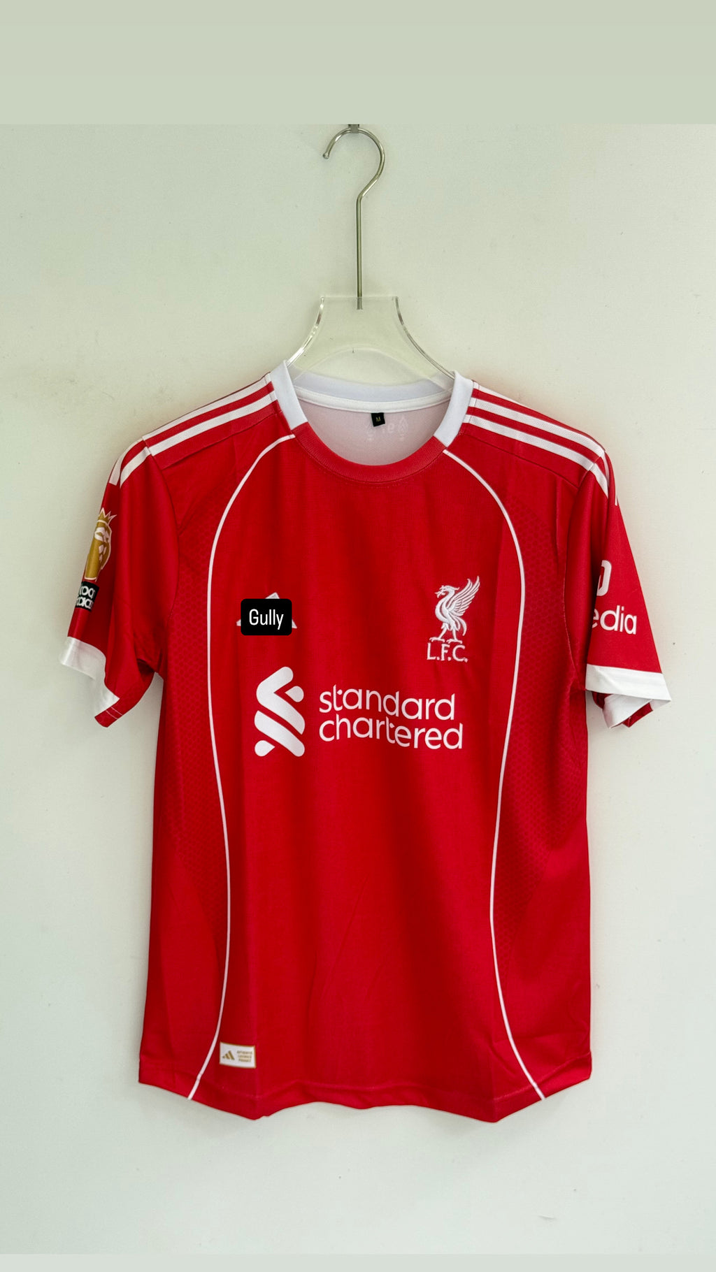VIRGIL LIVERPOOL HOME KIT 25/26 EMBROIDERY