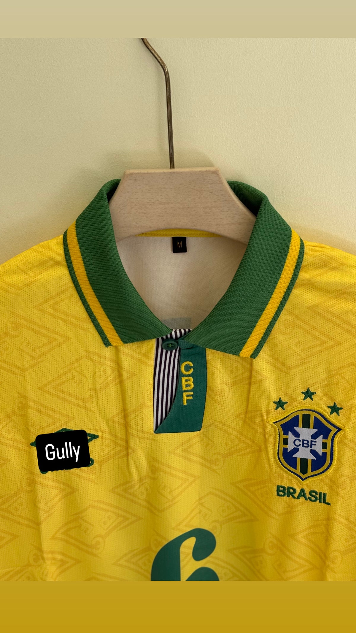 R.CARLOS BRAZIL POLO FIVE SLEEV EMBROIDERY