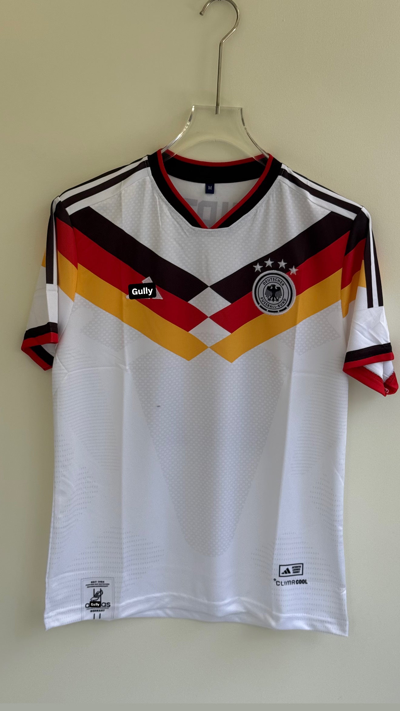 WIRTZ GERMANY WORLD CUP HOME KIT EMBROIDERY