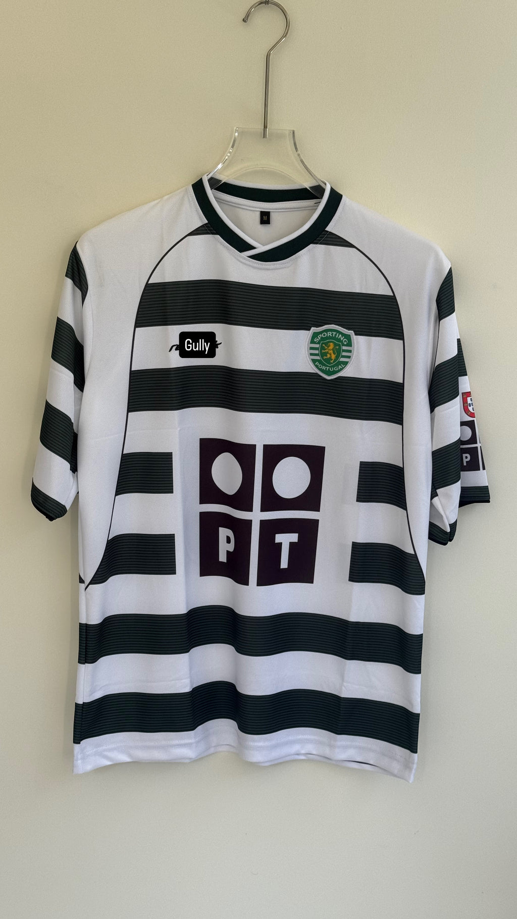 RONALDO SPORTING HOME KIT FIVE SLEEV EMBROIDERY