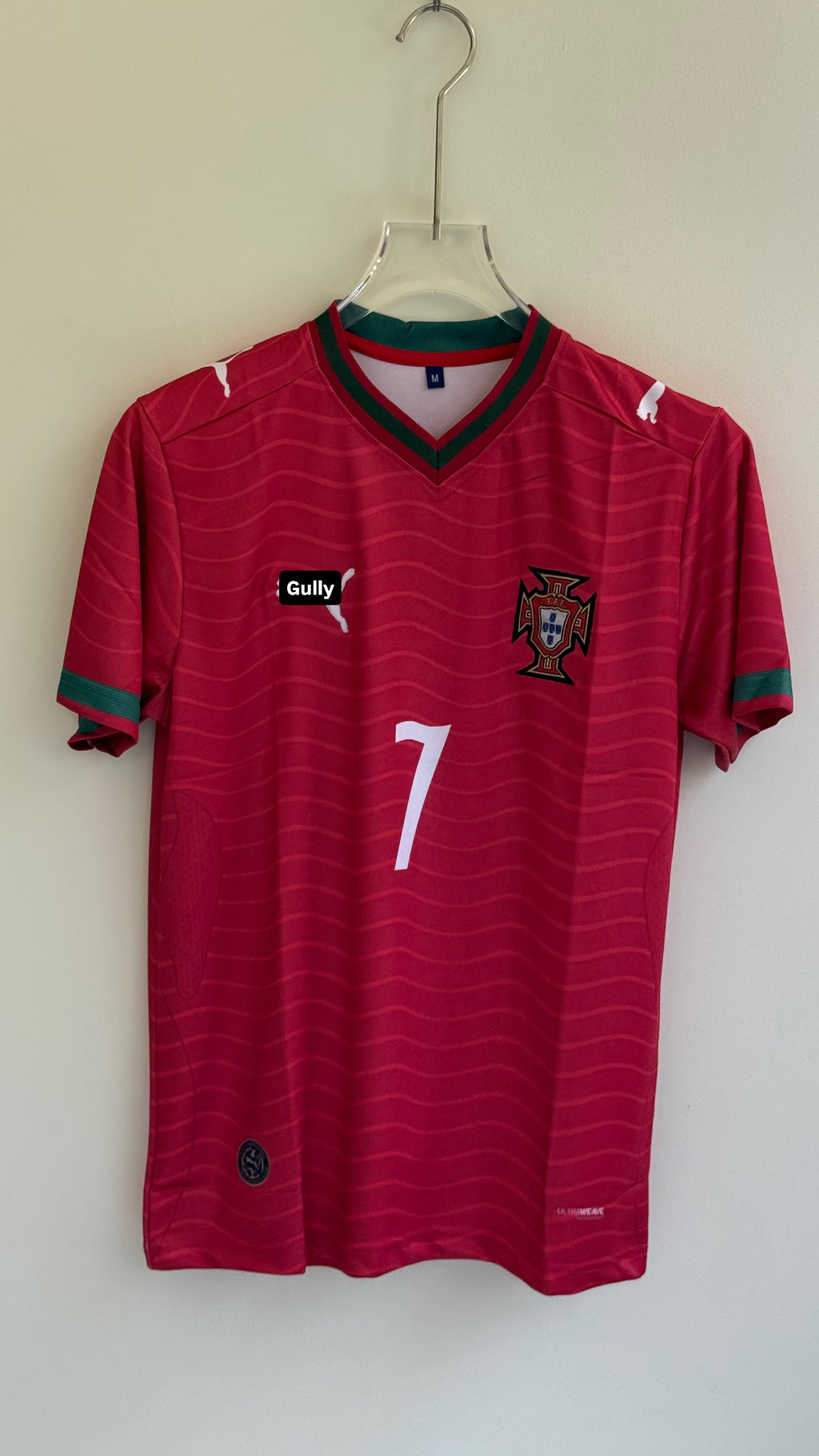 RONALDO PORTUGAL HOME WORLD CUP  KIT EMBROIDERY