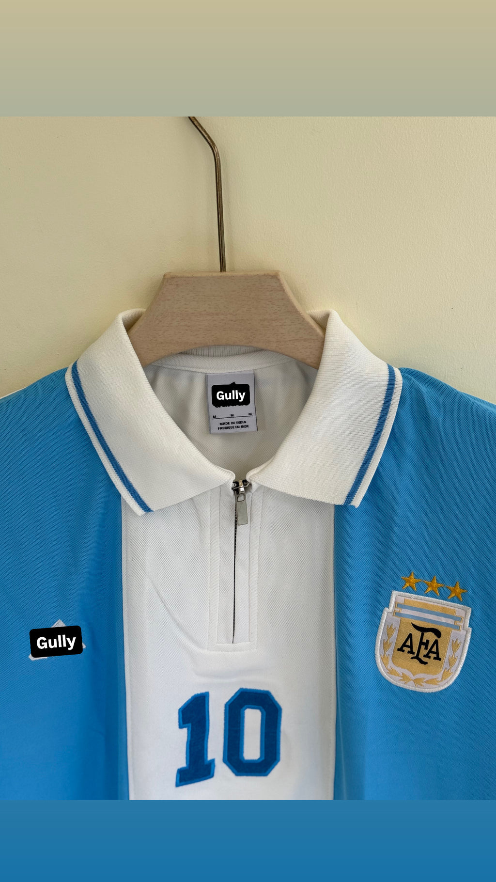 ARGENTINA POLO EMBROIDERY T SHIRT