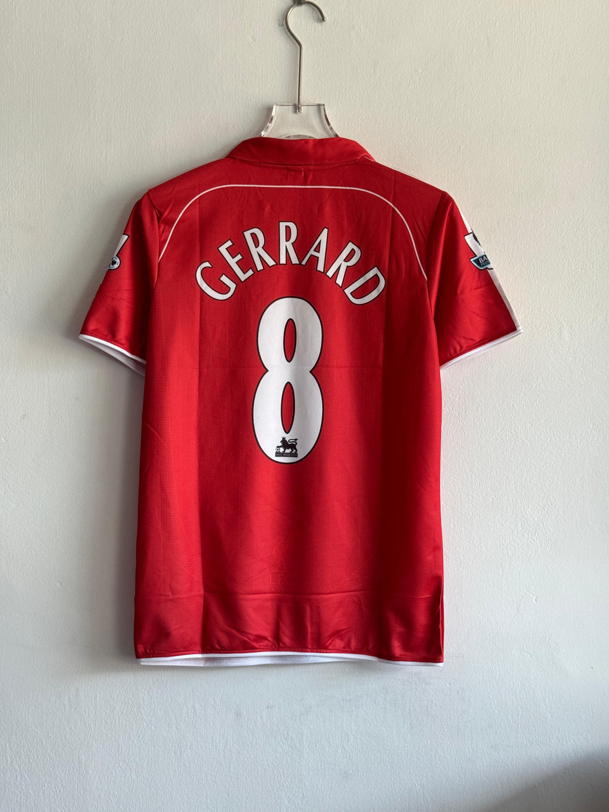 GERRARD LIVERPOOL 2006 HOME KIT POLO EMBROIDERY