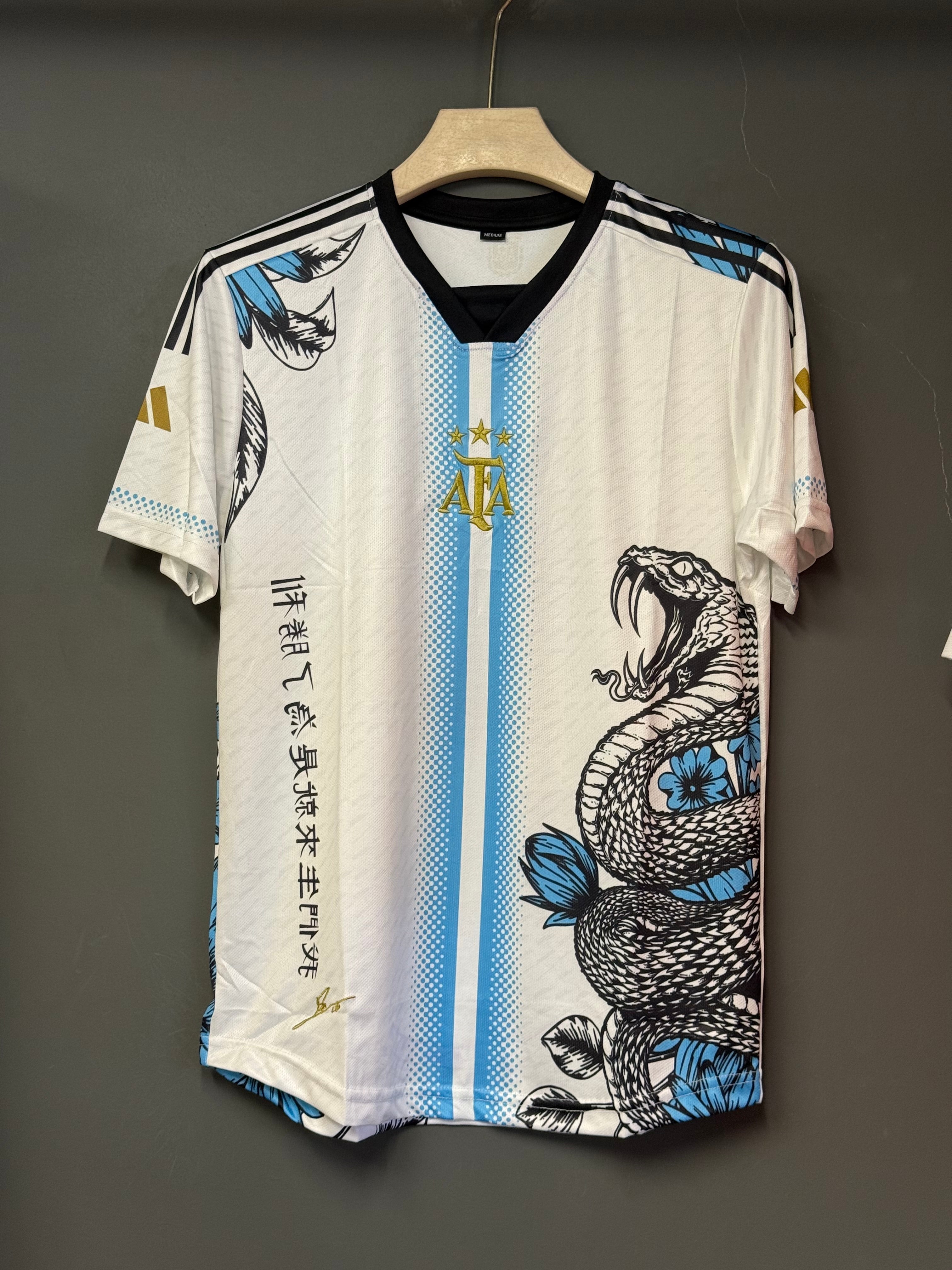 MESSI ARGENTINA DRAGON KIT EMBROIDERY