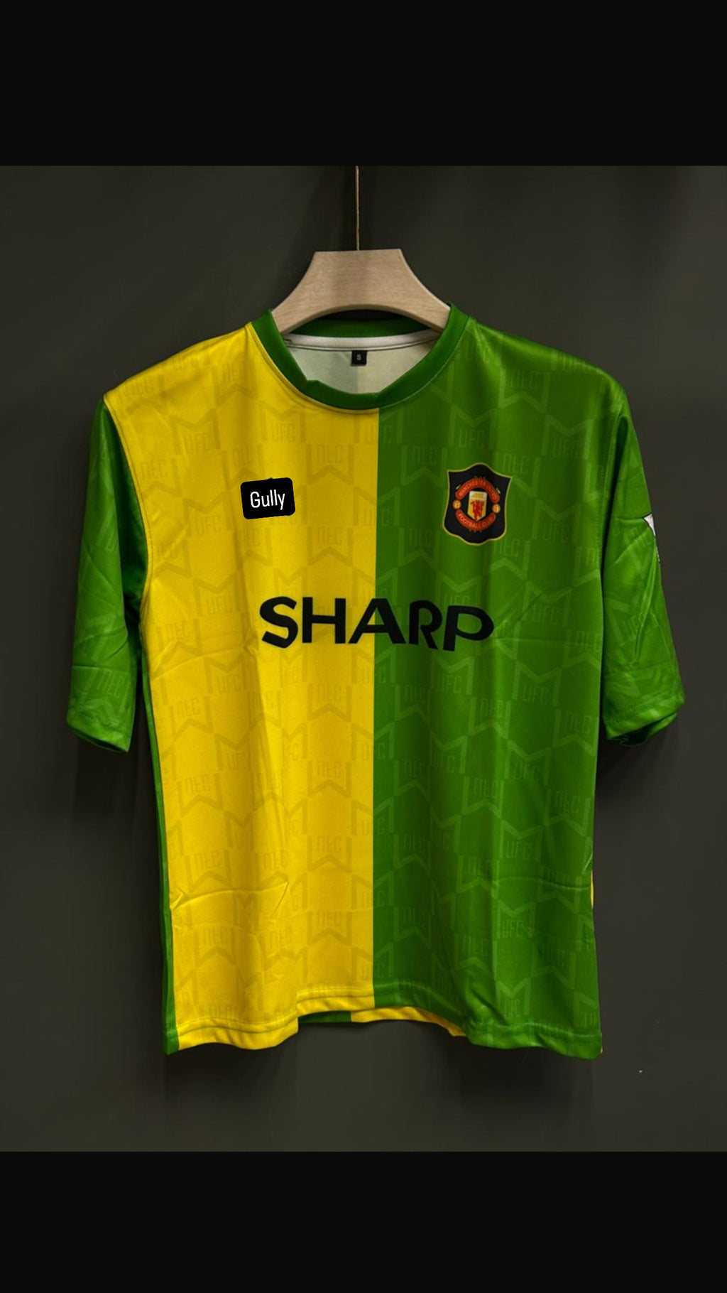 BECKHAM UNITED 1992/93 AWAY FIVE SLEEV