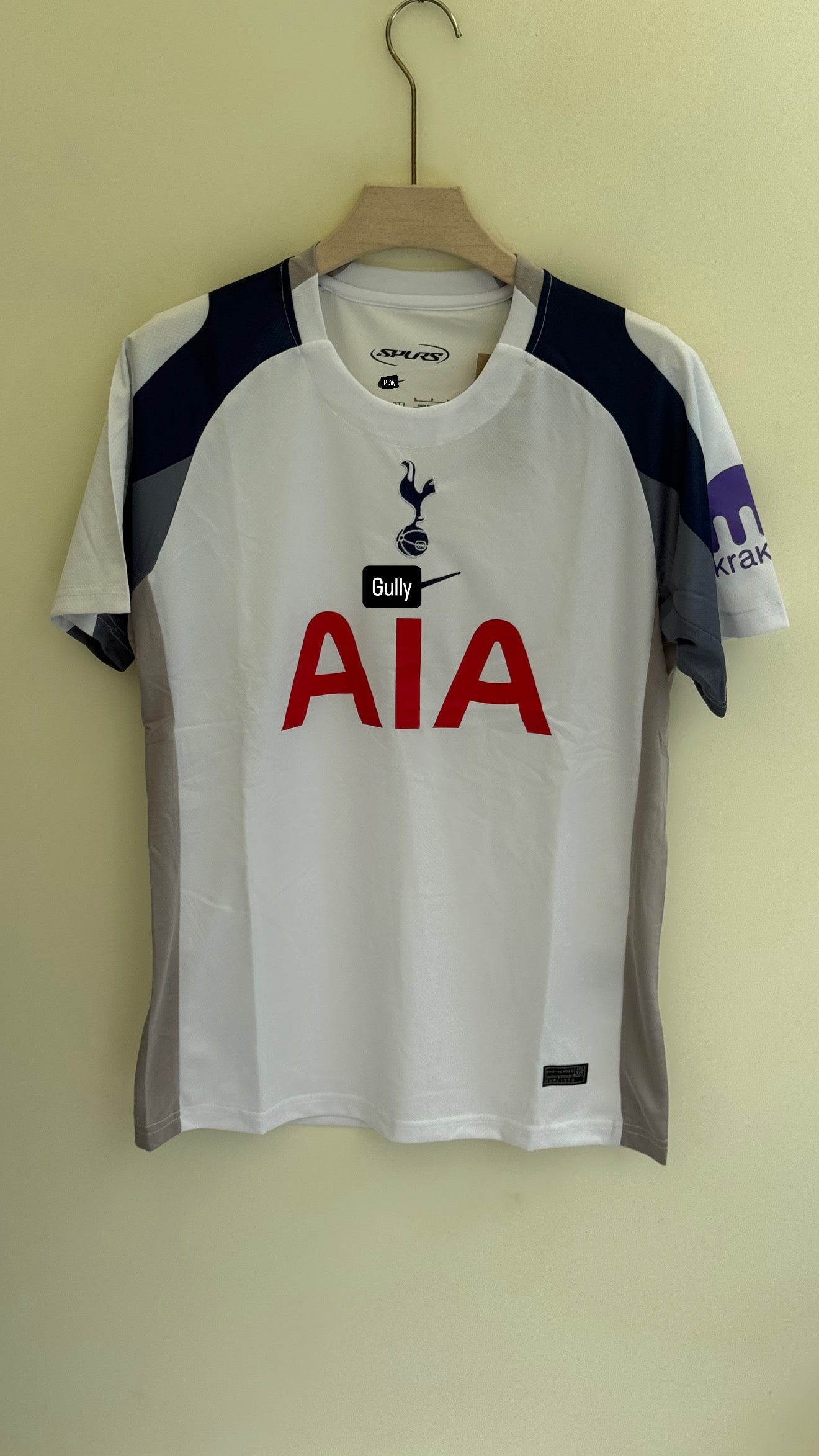 TOTTENHAM HOME KIT 25/26 MASTER QUALITY EMBROIDERY