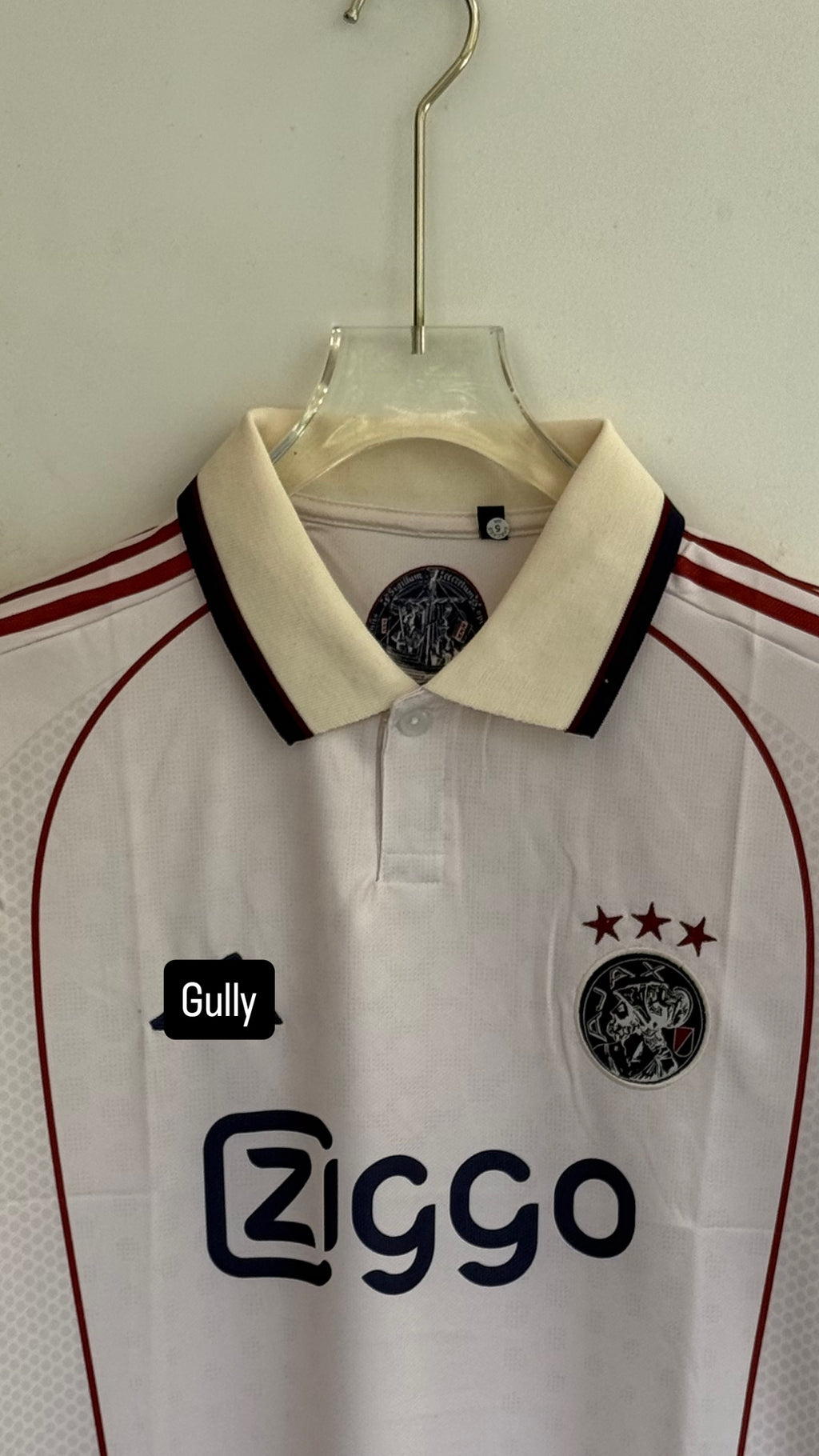 AJAX NO NAME 25/26 AWAY POLO EMBROIDERY