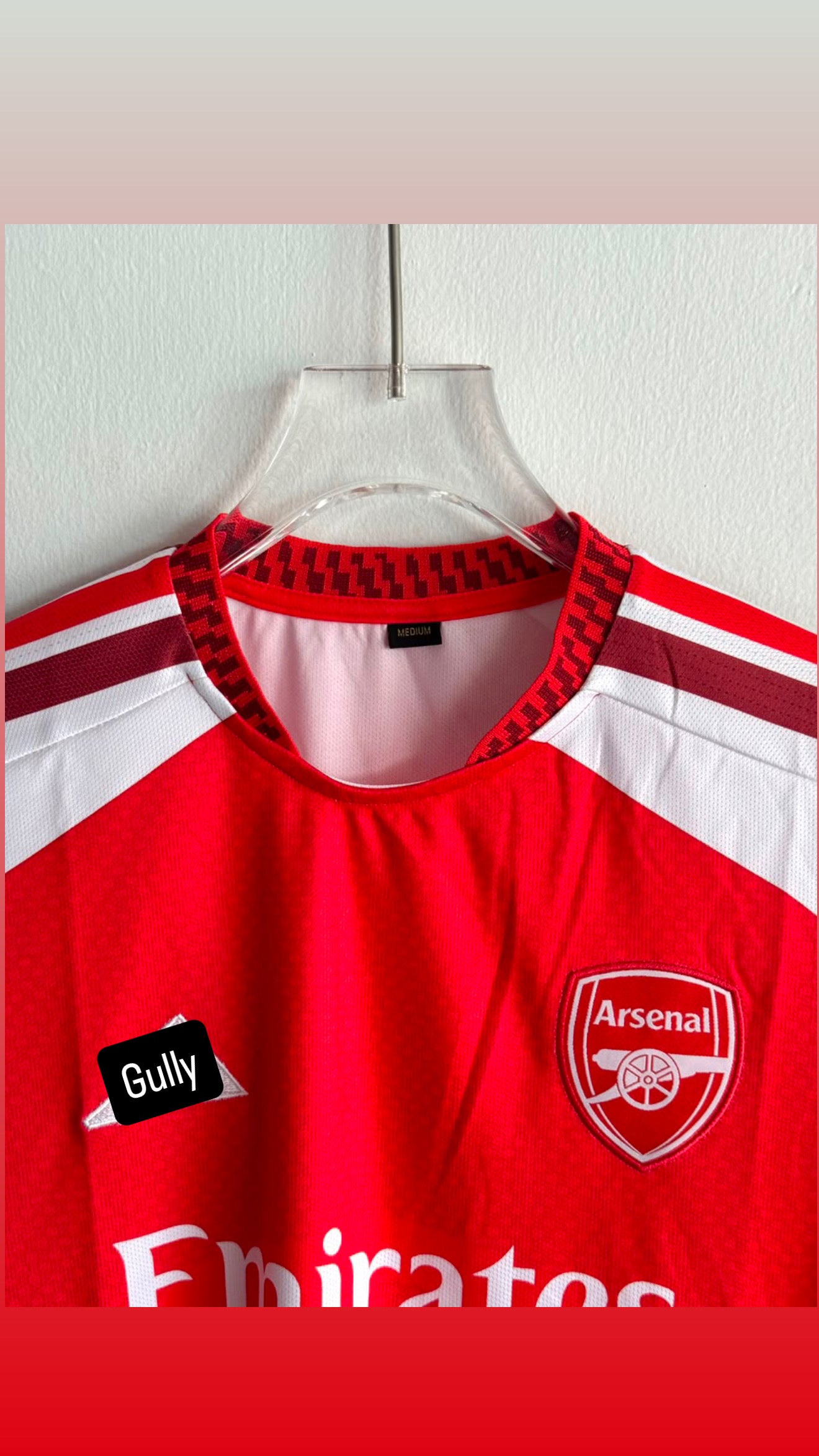 GABRIEL ARSENAL  HOME KIT 26/27 EMBROIDERY