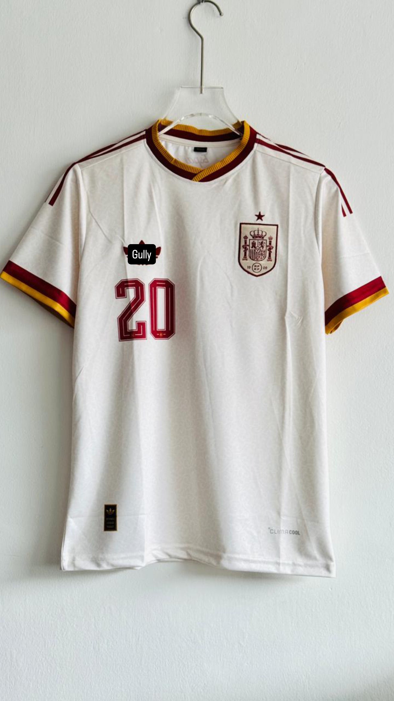 PEDRI SPAIN WORLD CUP 2026 AWAY KIT EMBROIDERY