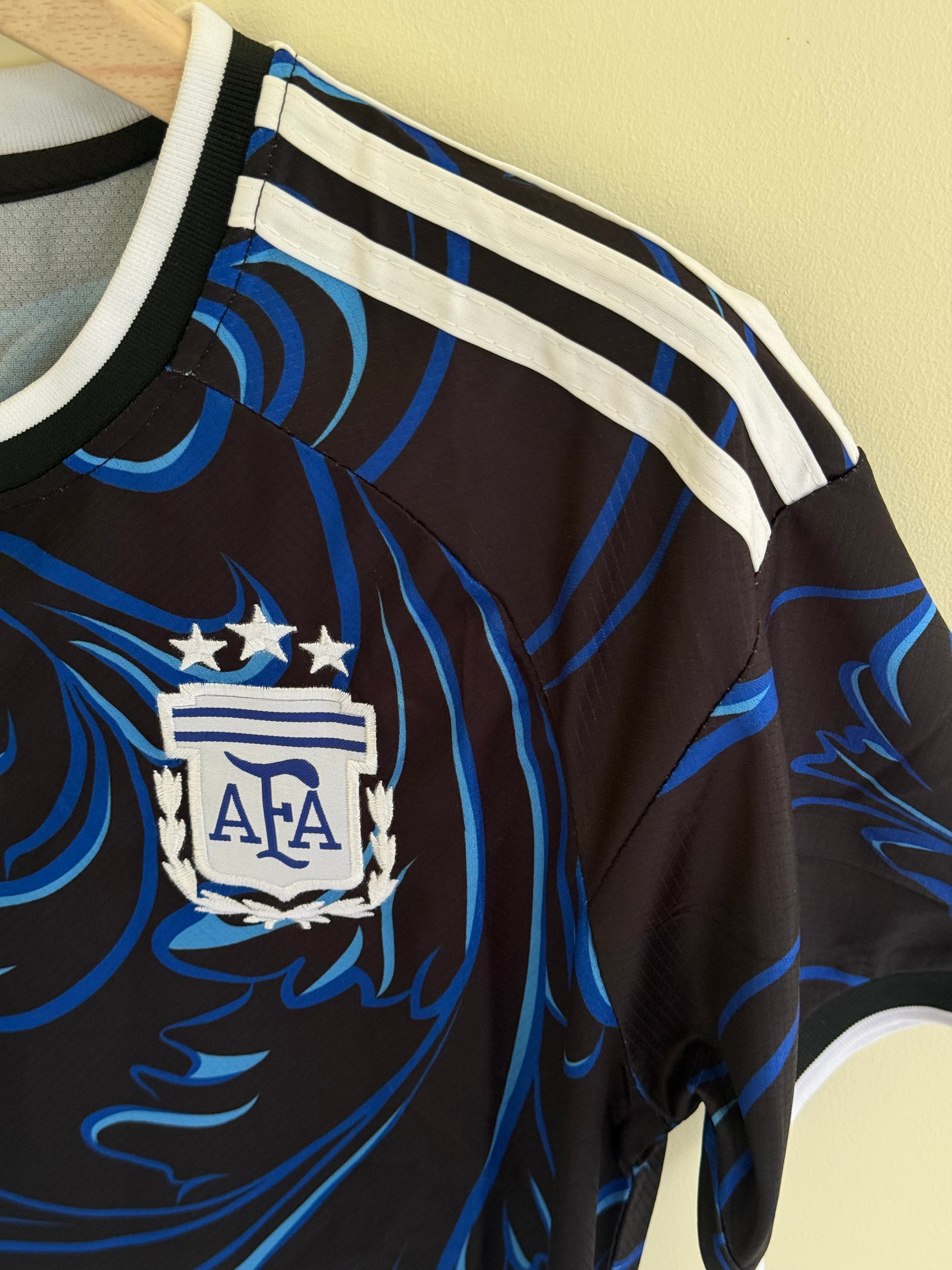 ARGENTINA AWAY WORLD CUP KIT MASTER QUALITY EMBROIDERY