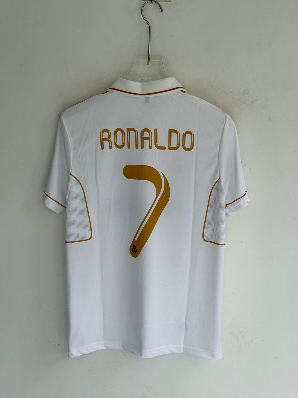 RONALDO REAL MADRID 2012 HOME KIT POLO EMBROIDERY