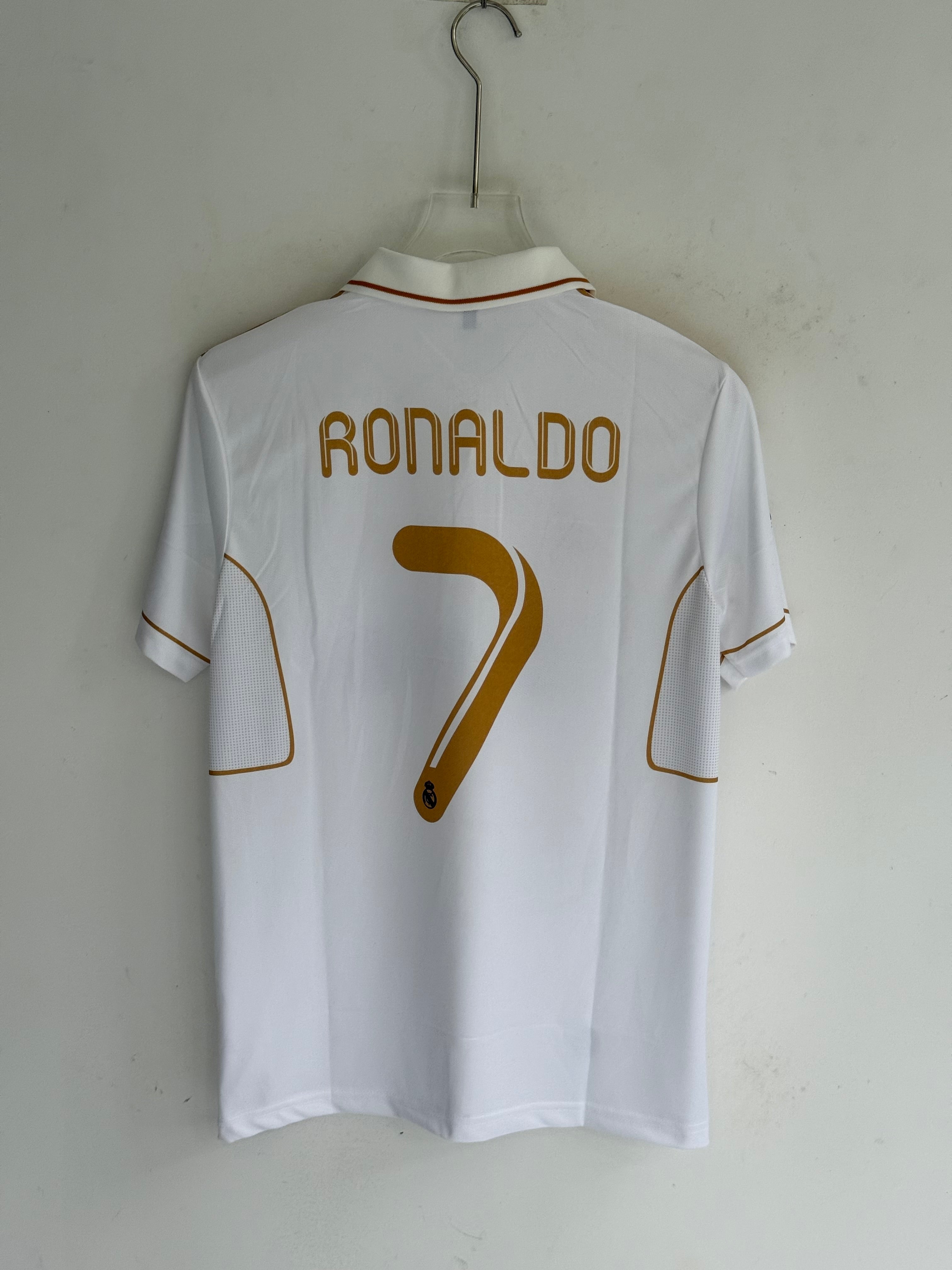 RONALDO REAL MADRID 2012 HOME KIT POLO EMBROIDERY