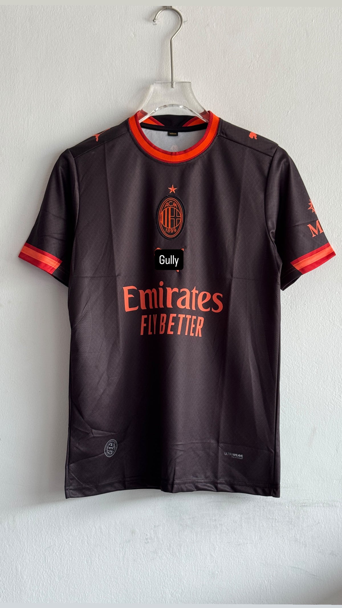AC MILAN AWAY KIT 26/27 EMBROIDERY