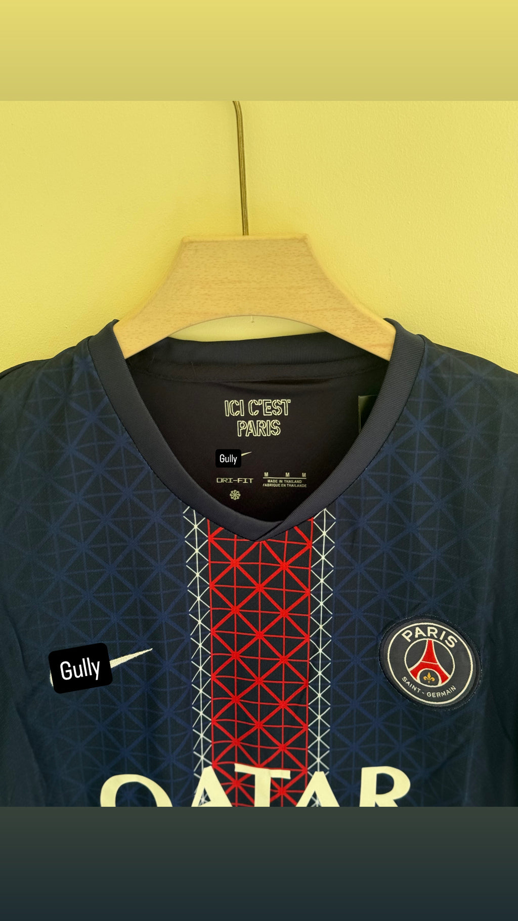 PSG HOME KIT 25/26 MASTER QUALITY EMBROIDERY