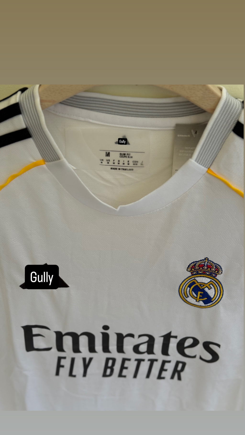 REAL MADRID 25/26 HOME KIT MASTER QUALITY EMBROIDERY