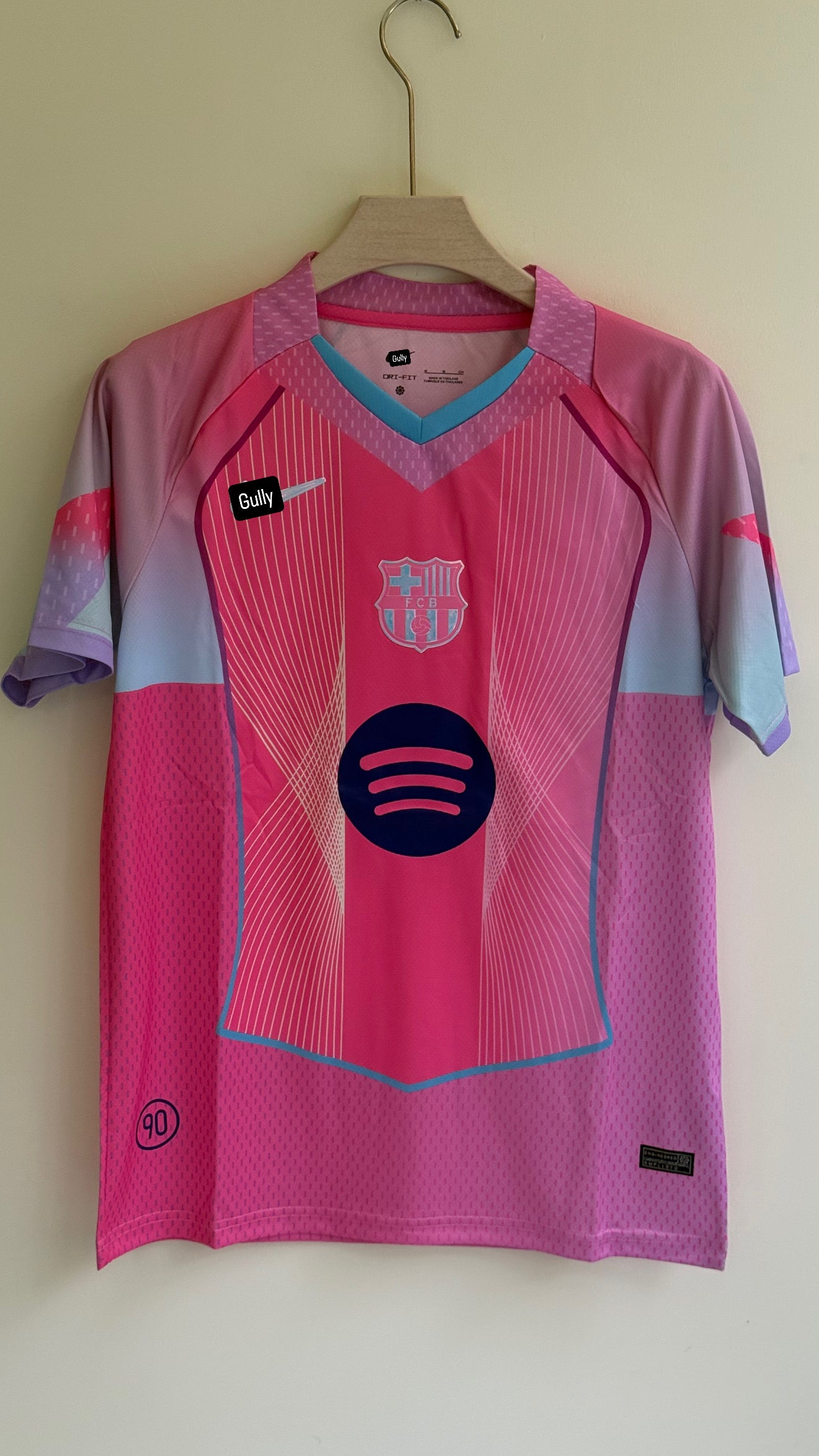 BARCELONA SPECIAL EDITION PINK 25/26 MASTER QUALITY EMBROIDERY