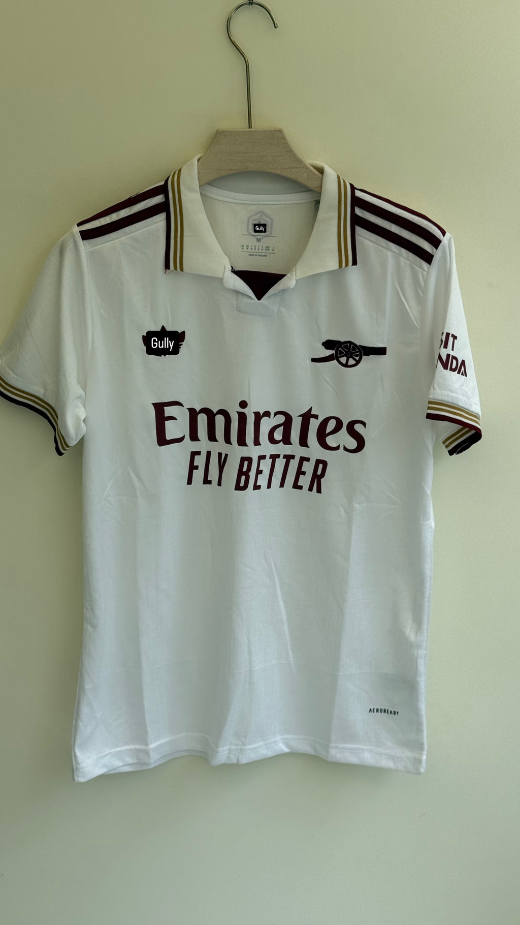 ARSENAL AWAY KIT 25/26 POLO MASTER QUALITY EMBROIDERY