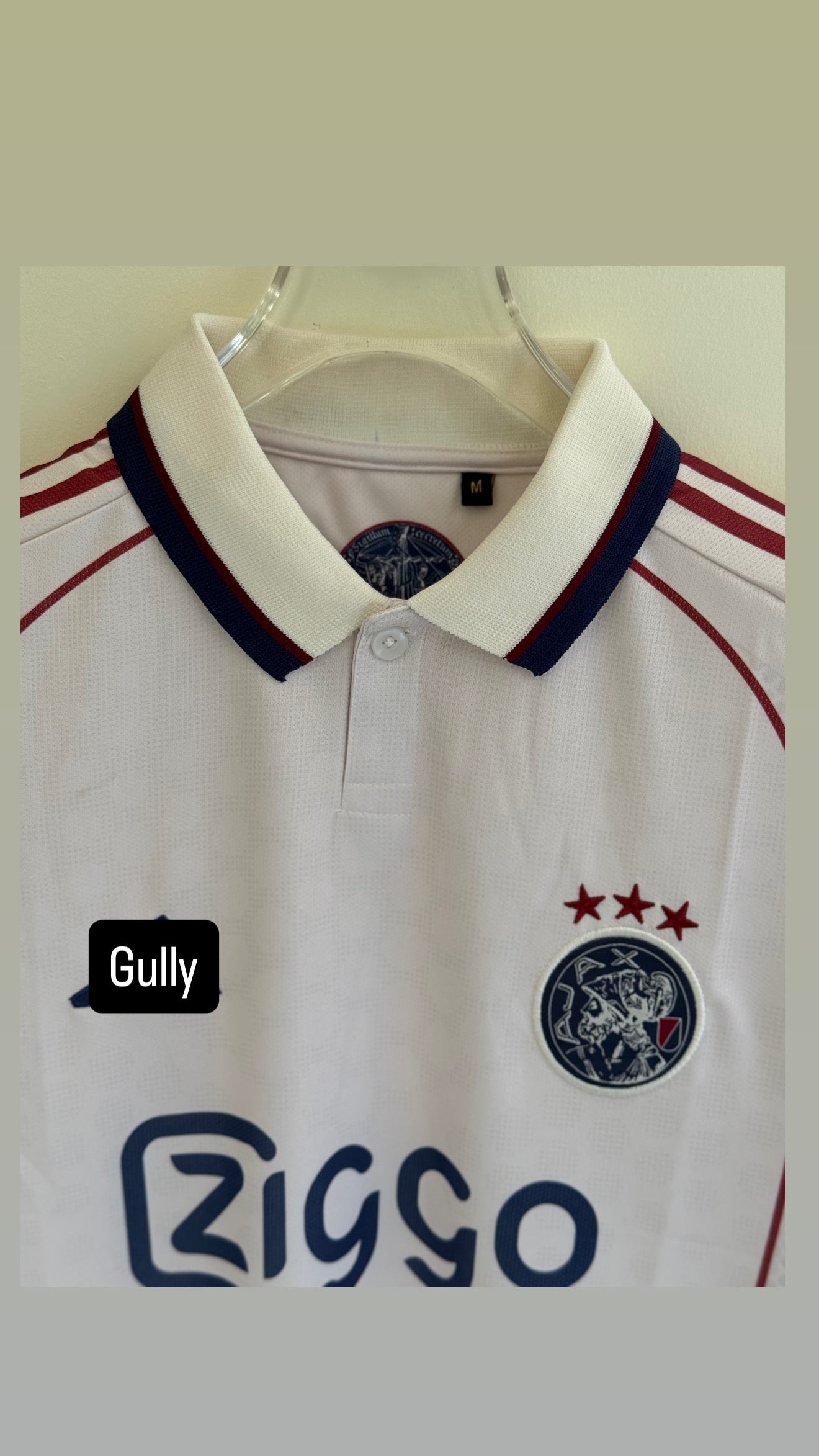 AJAX 25/26 THIRD KIT POLO EMBROIDERY