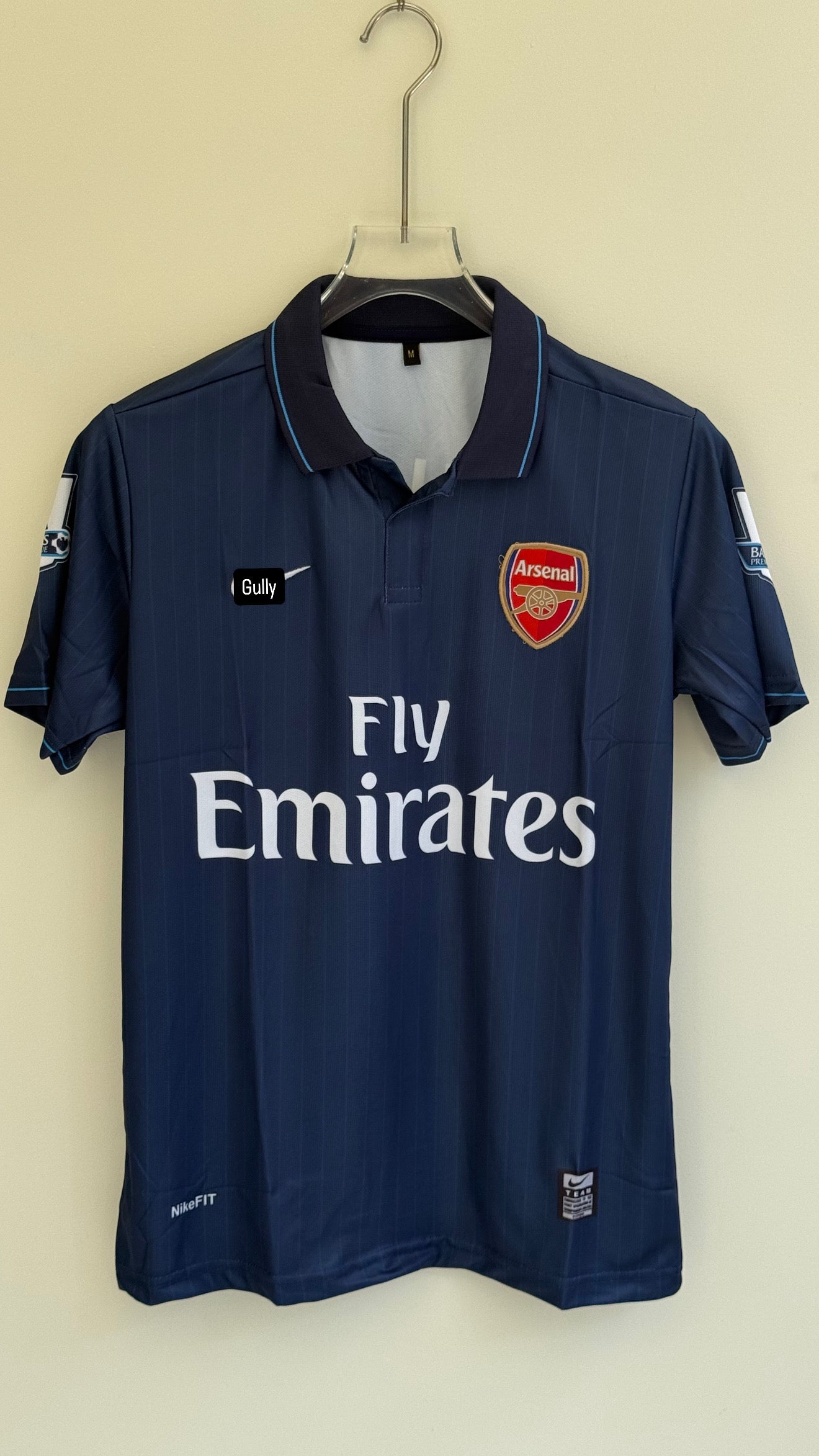 ARSHAVIN ARSENAL 2009/10 AWAY KIT POLO EMBROIDERY